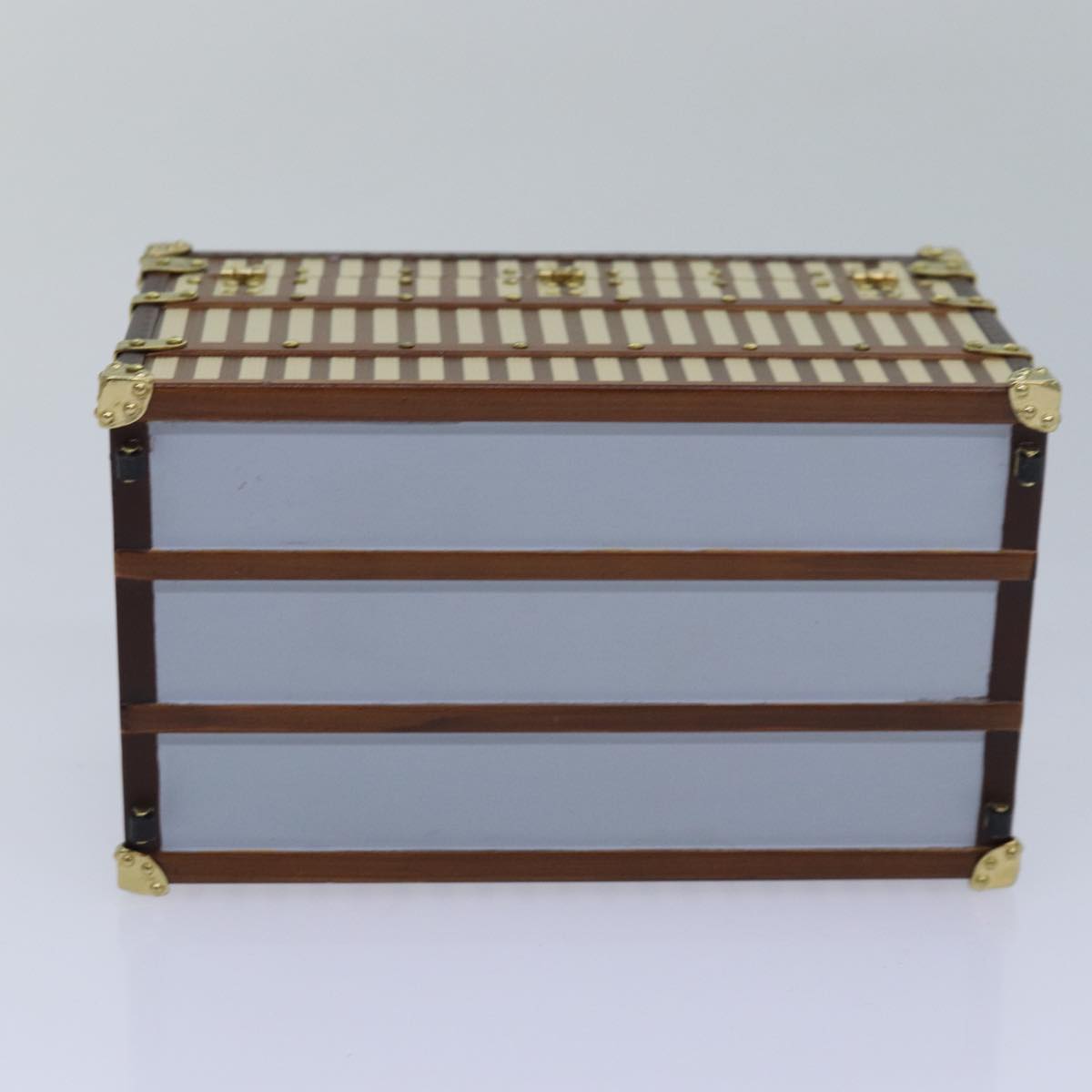LOUIS VUITTON MALLE COURRIER 1888 Paper weight Beige Brown M99729 LV 82557