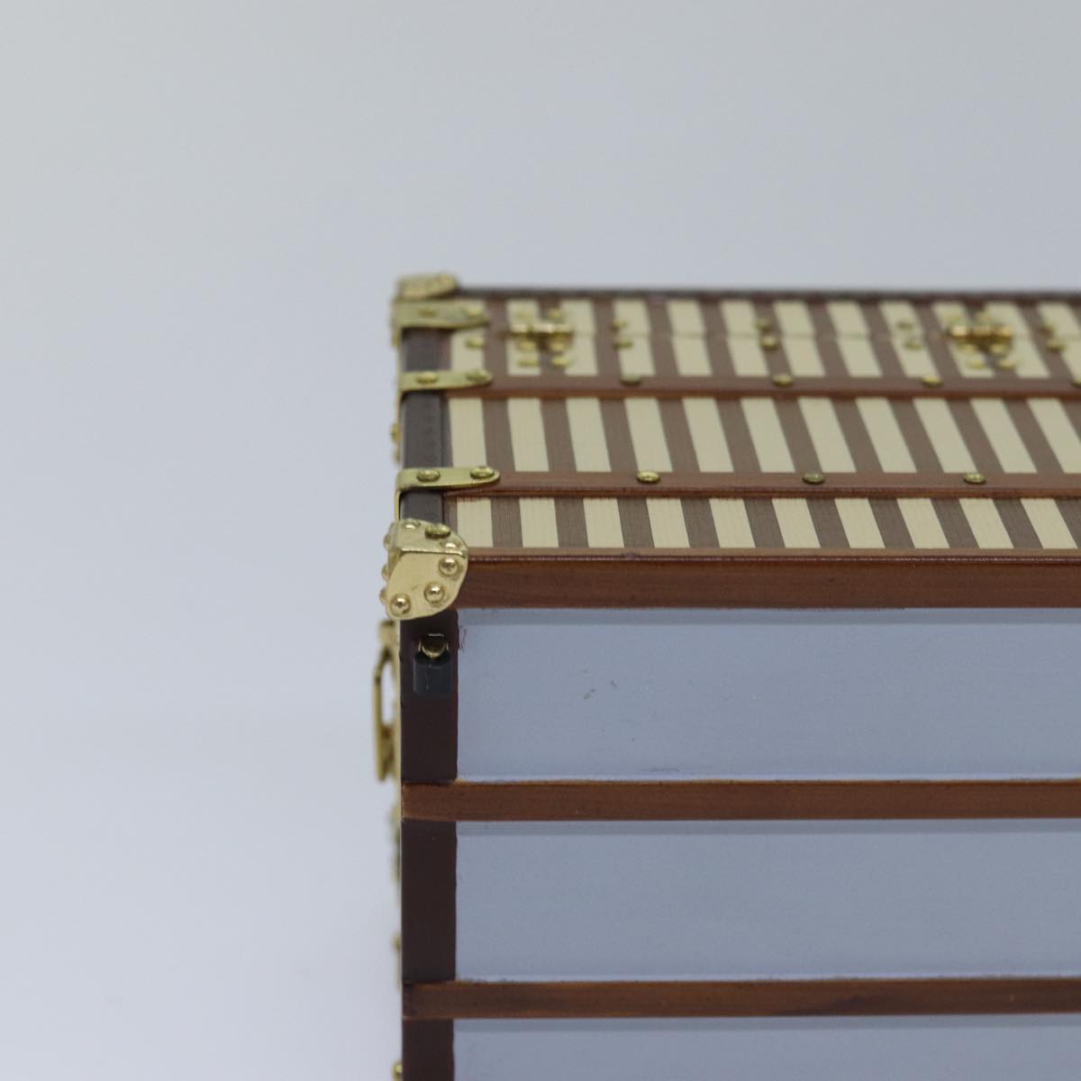 LOUIS VUITTON MALLE COURRIER 1888 Paper weight Beige Brown M99729 LV 82557