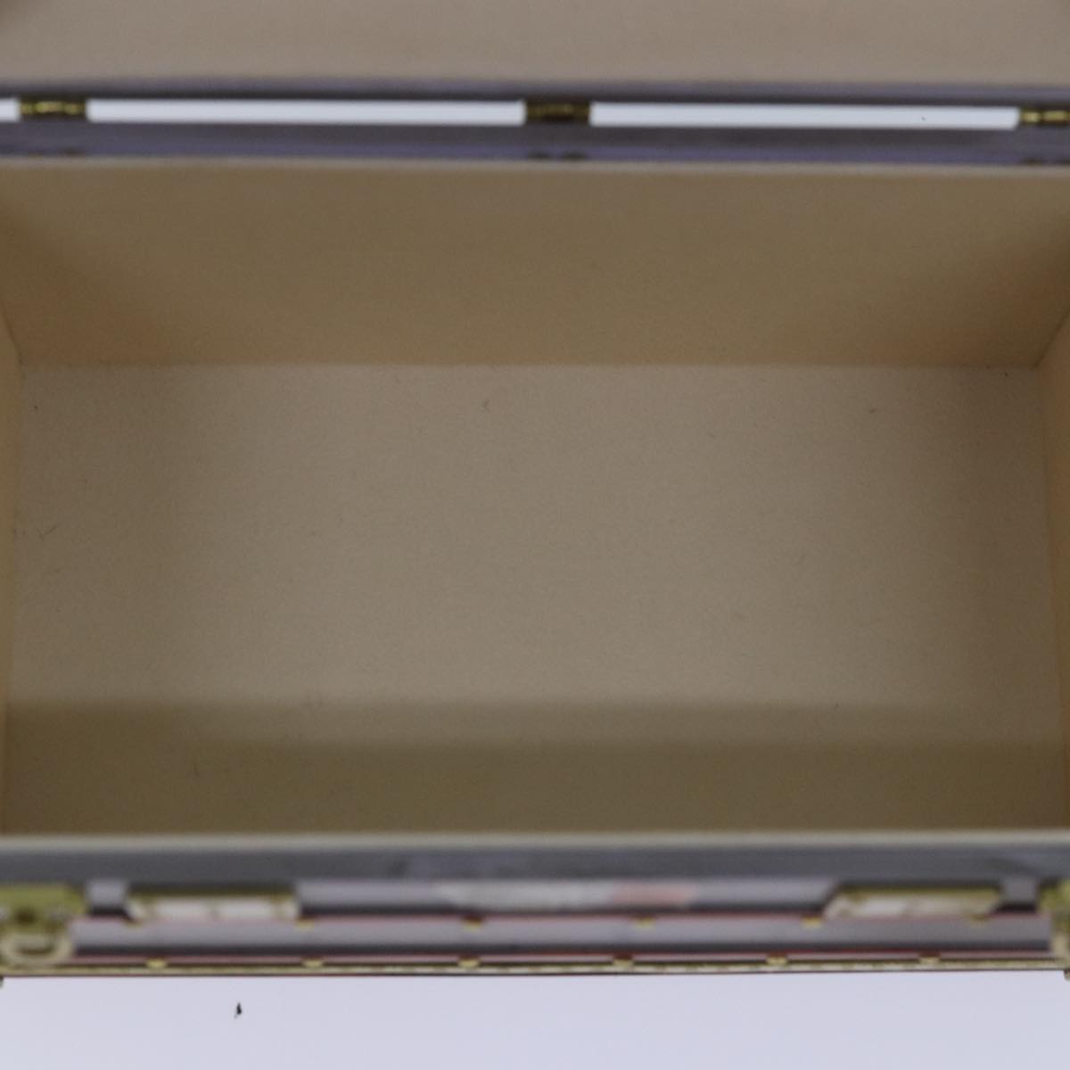 LOUIS VUITTON Trunk Accessory Case VIP only Purple Gold M99455 LV 82558