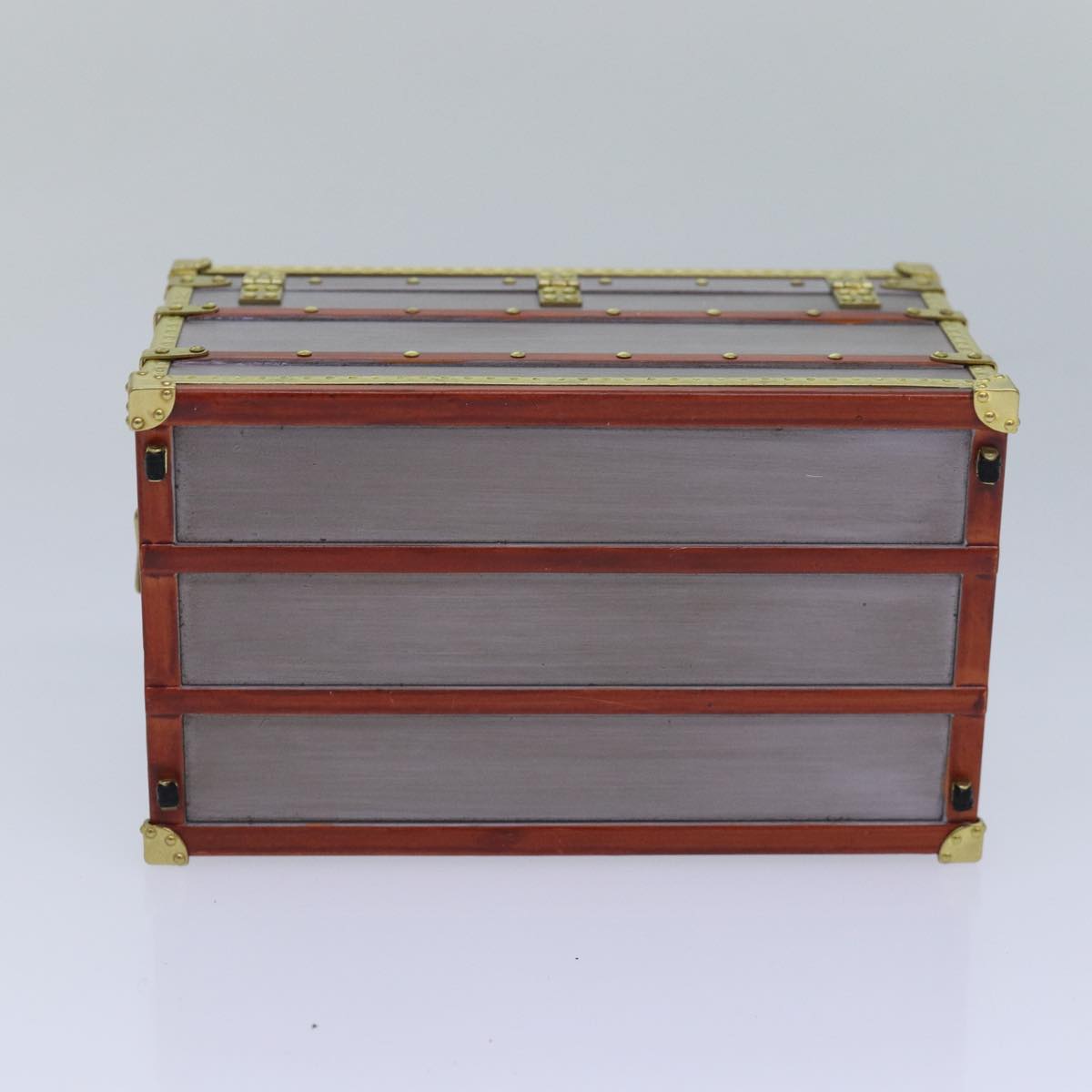 LOUIS VUITTON Trunk Accessory Case VIP only Purple Gold M99455 LV 82558