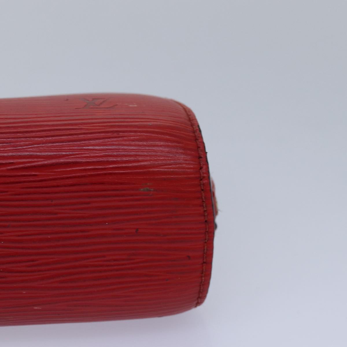 LOUIS VUITTON Epi Dauphine PM Pouch Castilian Red M48447 LV 82593