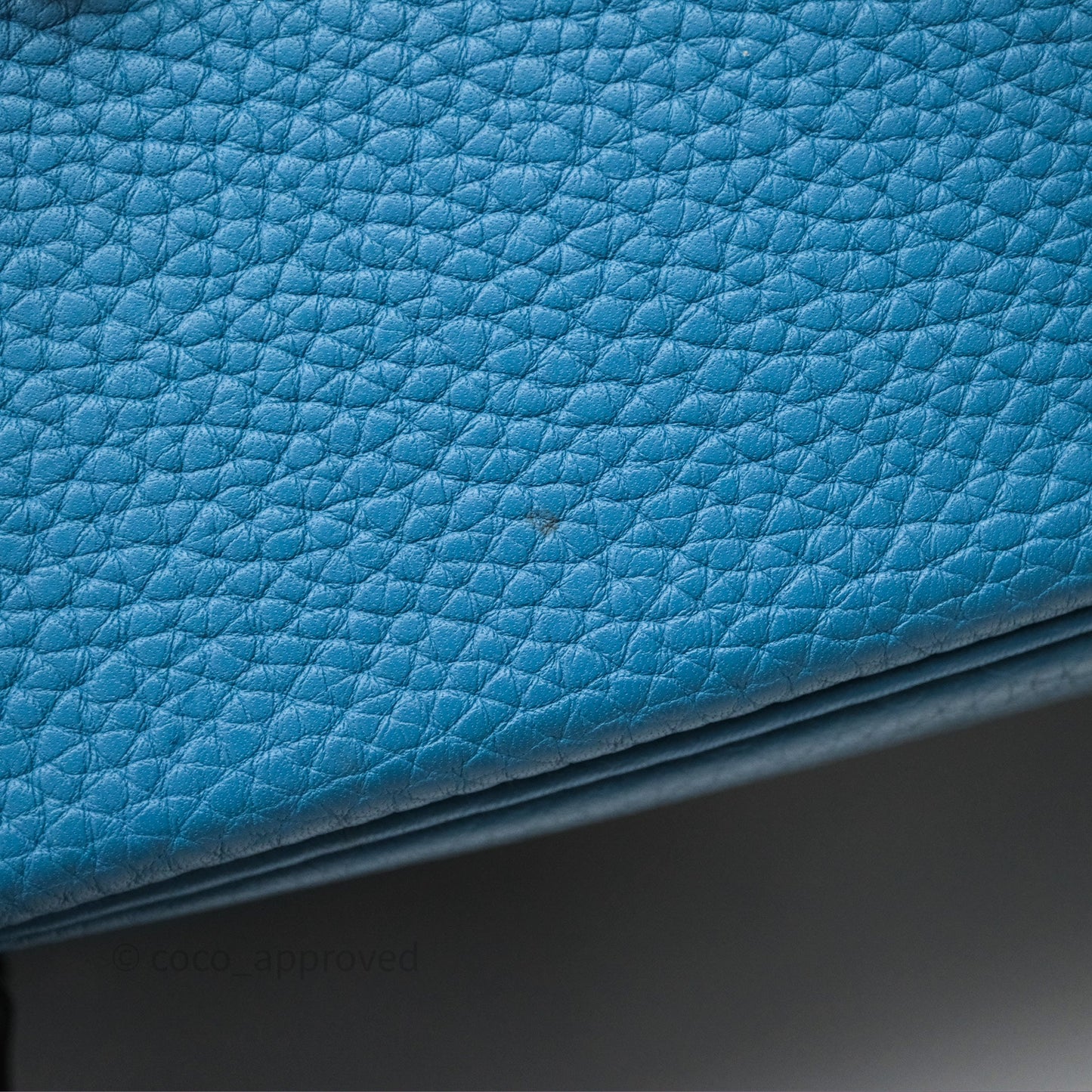 Hermès Lindy 30 Bleu Jean 75 Clemence Palladium Hardware