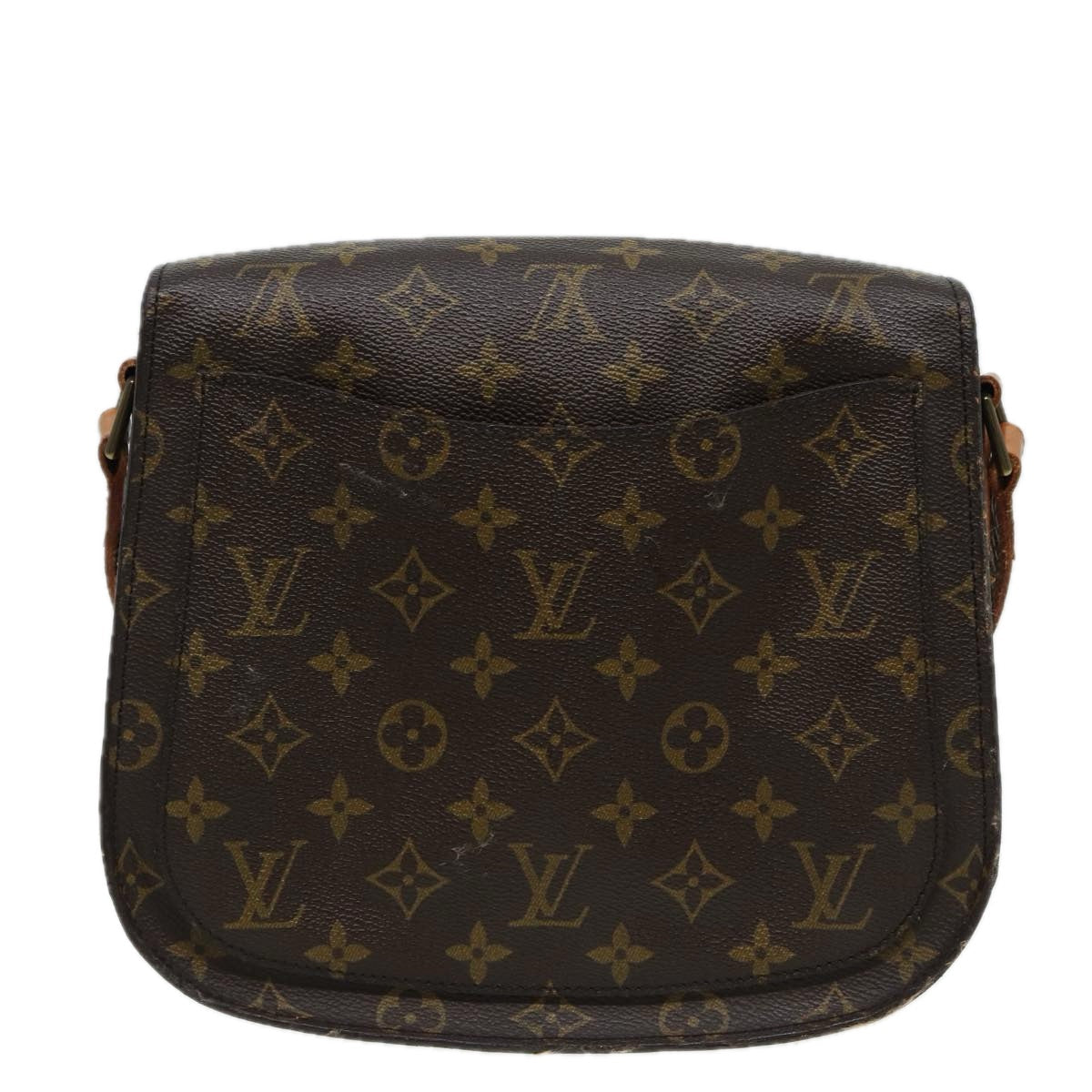 LOUIS VUITTON Monogram Saint Cloud GM Shoulder Bag M51242 LV 82609