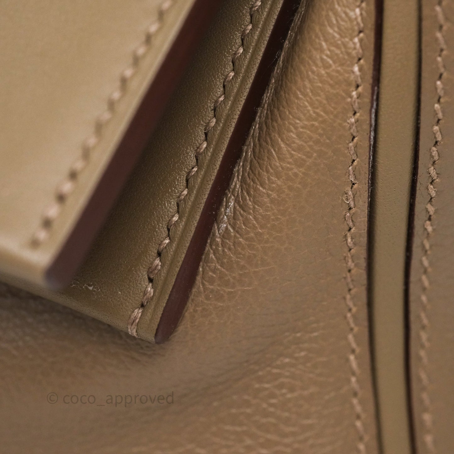 Hermès 24/24 21 Mini Etoupe 18 Evercolor/ Swift Palladium Hardware