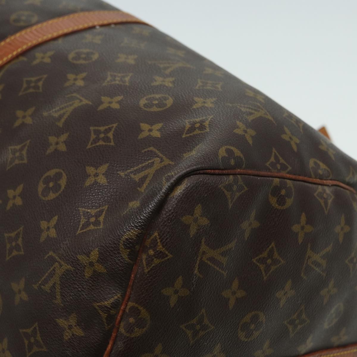 LOUIS VUITTON Monogram Keepall Bandouliere 55 Boston Bag M41414 LV 82643