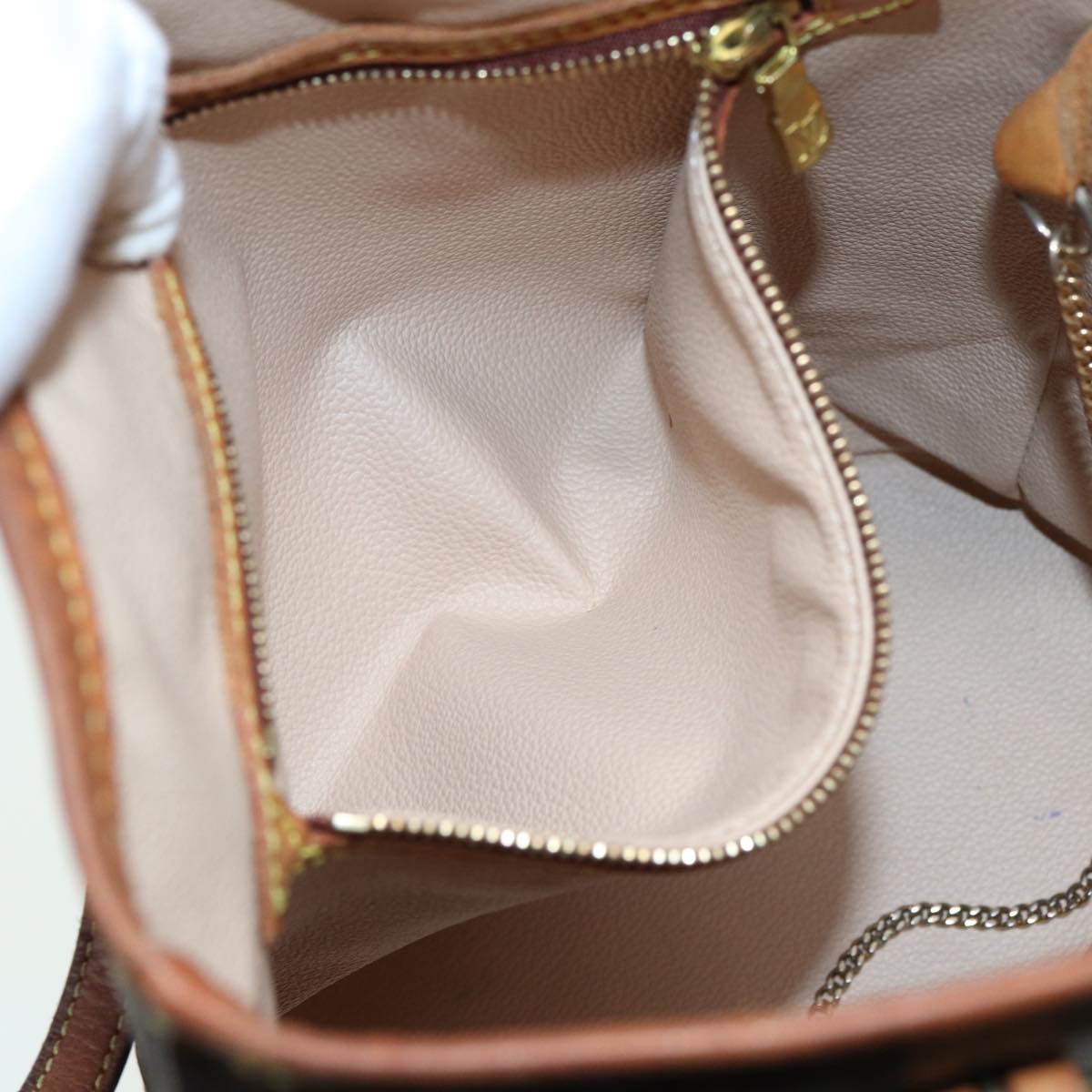 LOUIS VUITTON Monogram Bucket PM Shoulder Bag M42238 LV 82657