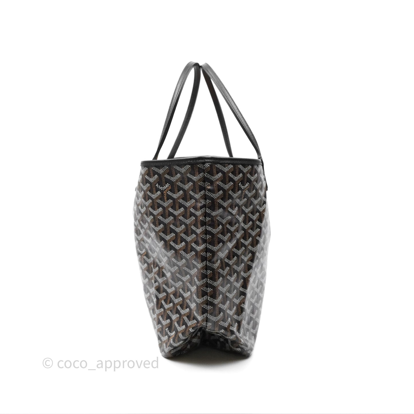 Goyard Saint Louis Tote Bag PM⁣⁣⁣⁣⁣⁣⁣⁣⁣⁣⁣⁣⁣⁣⁣⁣⁣⁣⁣⁣ Black Noir Canvas