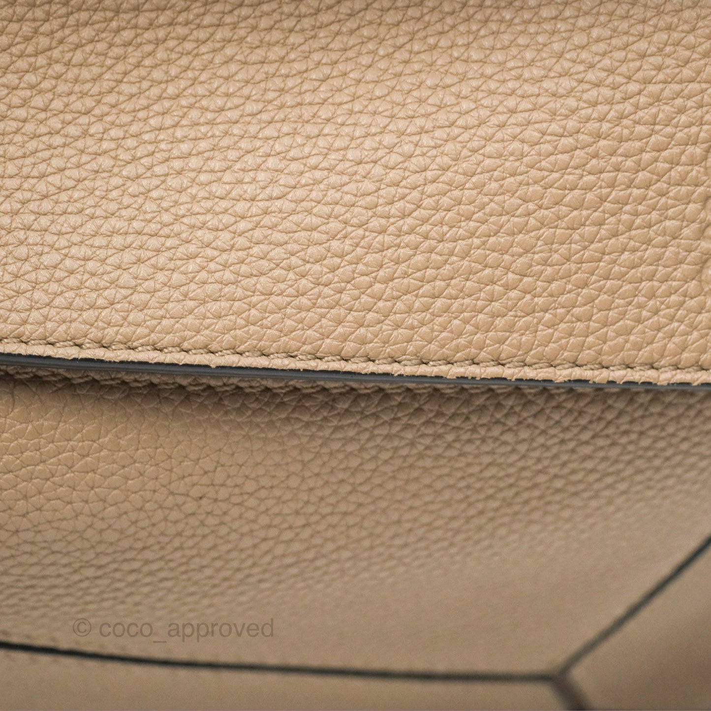 Loewe Small Puzzle Bag Sand Mink Grained Calfskin