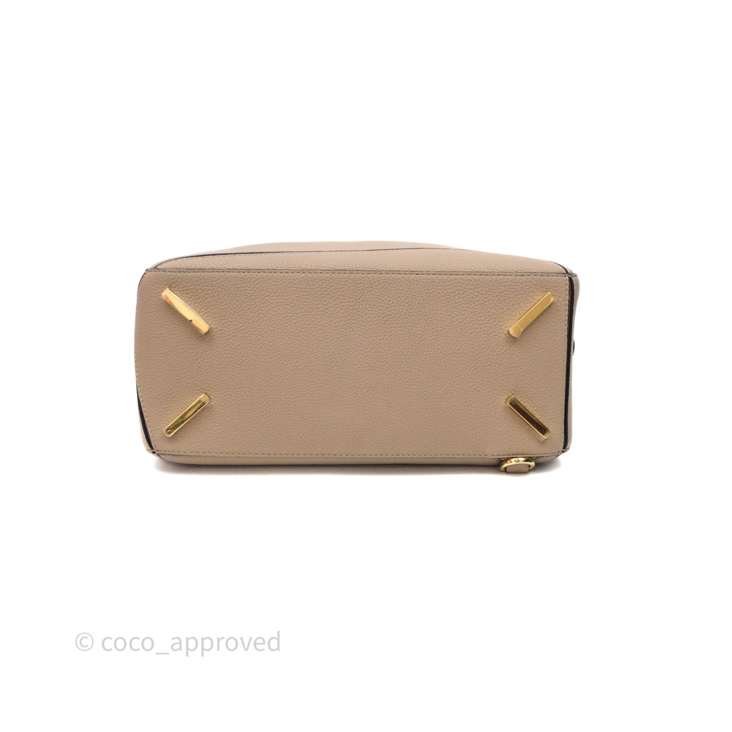 Loewe Medium Puzzle Bag Sand Mink Grained Calfskin