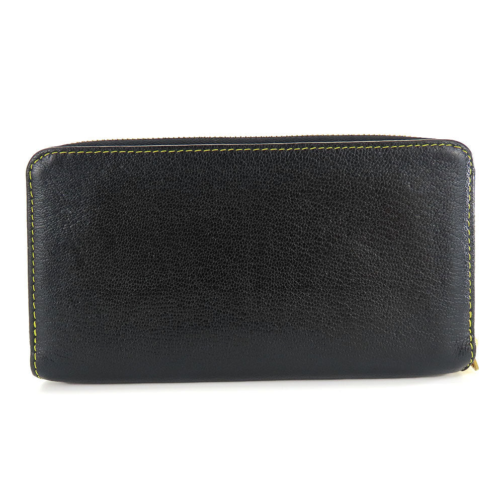 Louis Vuitton Zippy Wallet Leather Black M93029