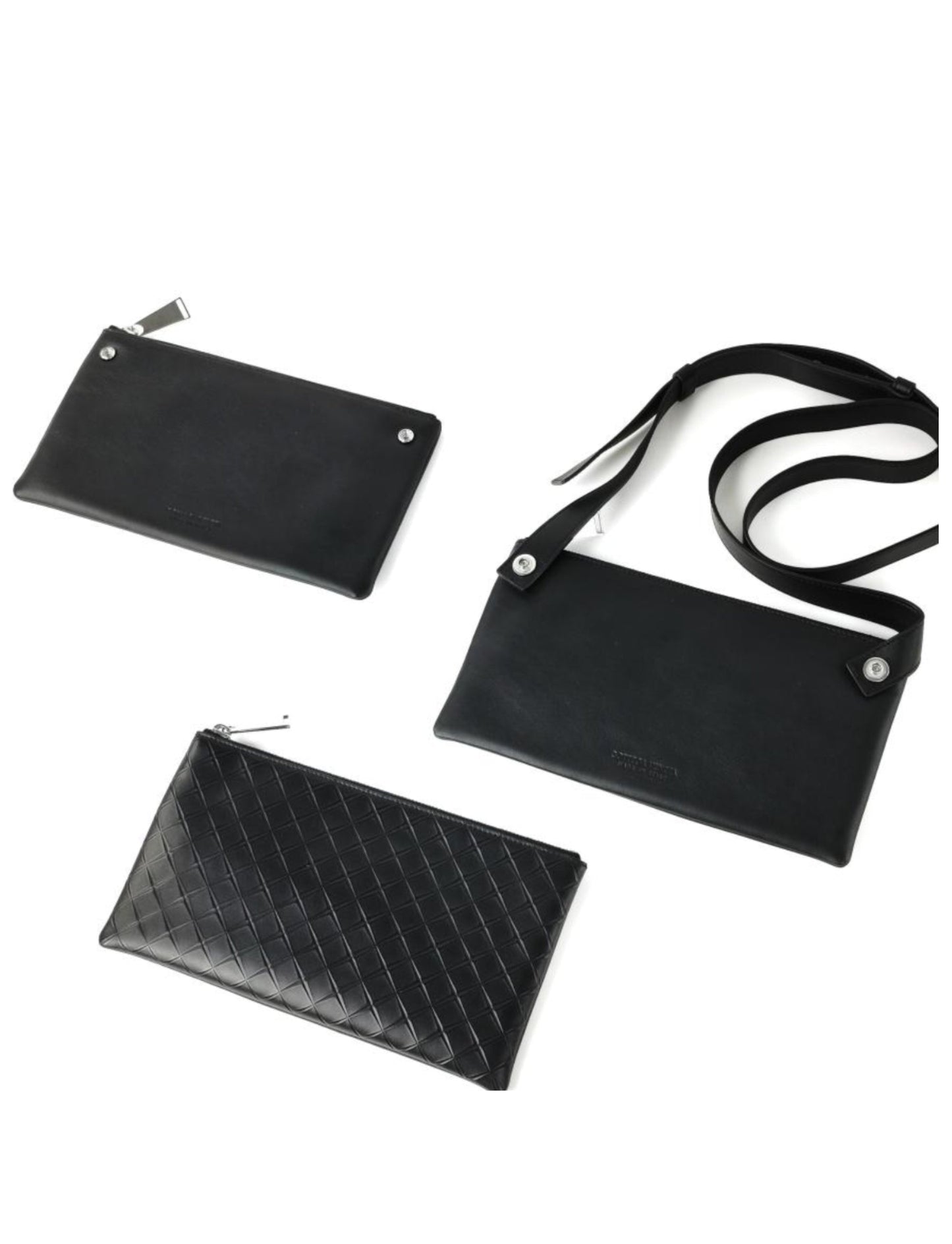 Luxury Bottega Veneta Antarsio Leather Crossbody Bag