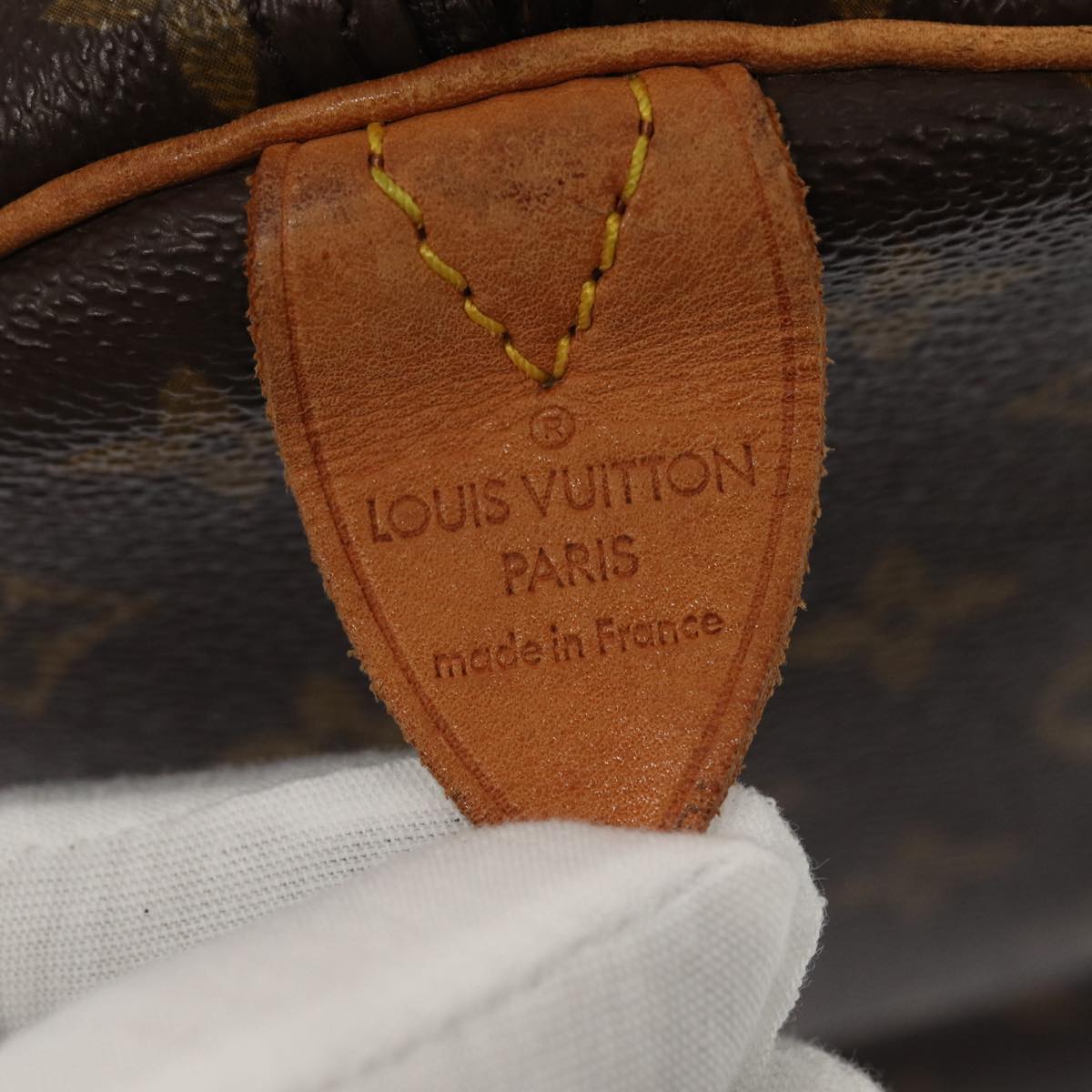 LOUIS VUITTON Monogram Keepall 60 Boston Bag M41422 LV 82726