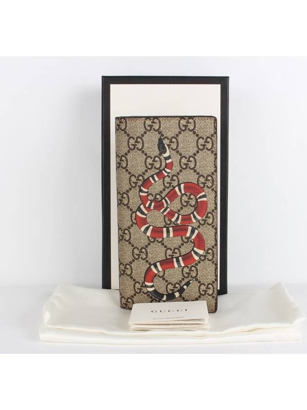 Luxury Gucci Trending 2025 Snake long wallet