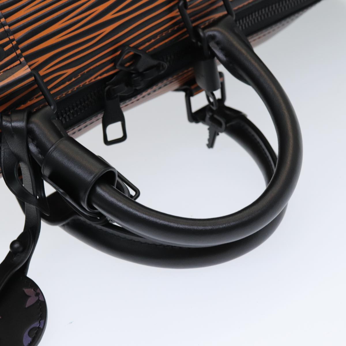 LOUIS VUITTON Epi XL Keepall Bandouliere 50 Boston Bag Black M23174 82746S