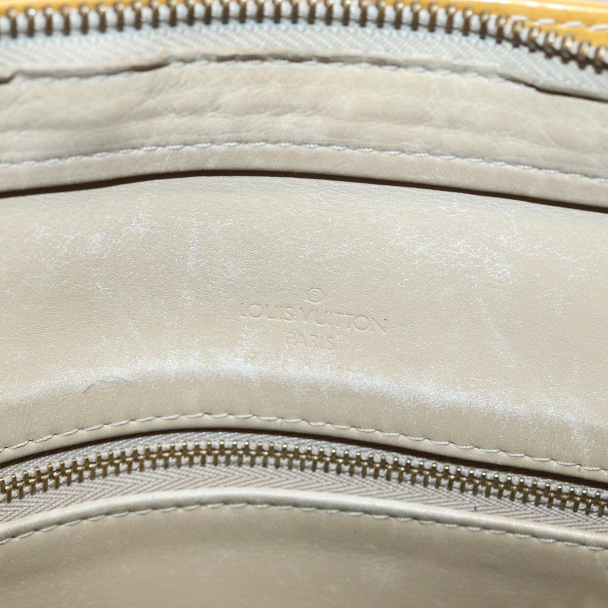 LOUIS VUITTON Monogram Vernis Houston Hand Bag Noisette M91340 LV 82768