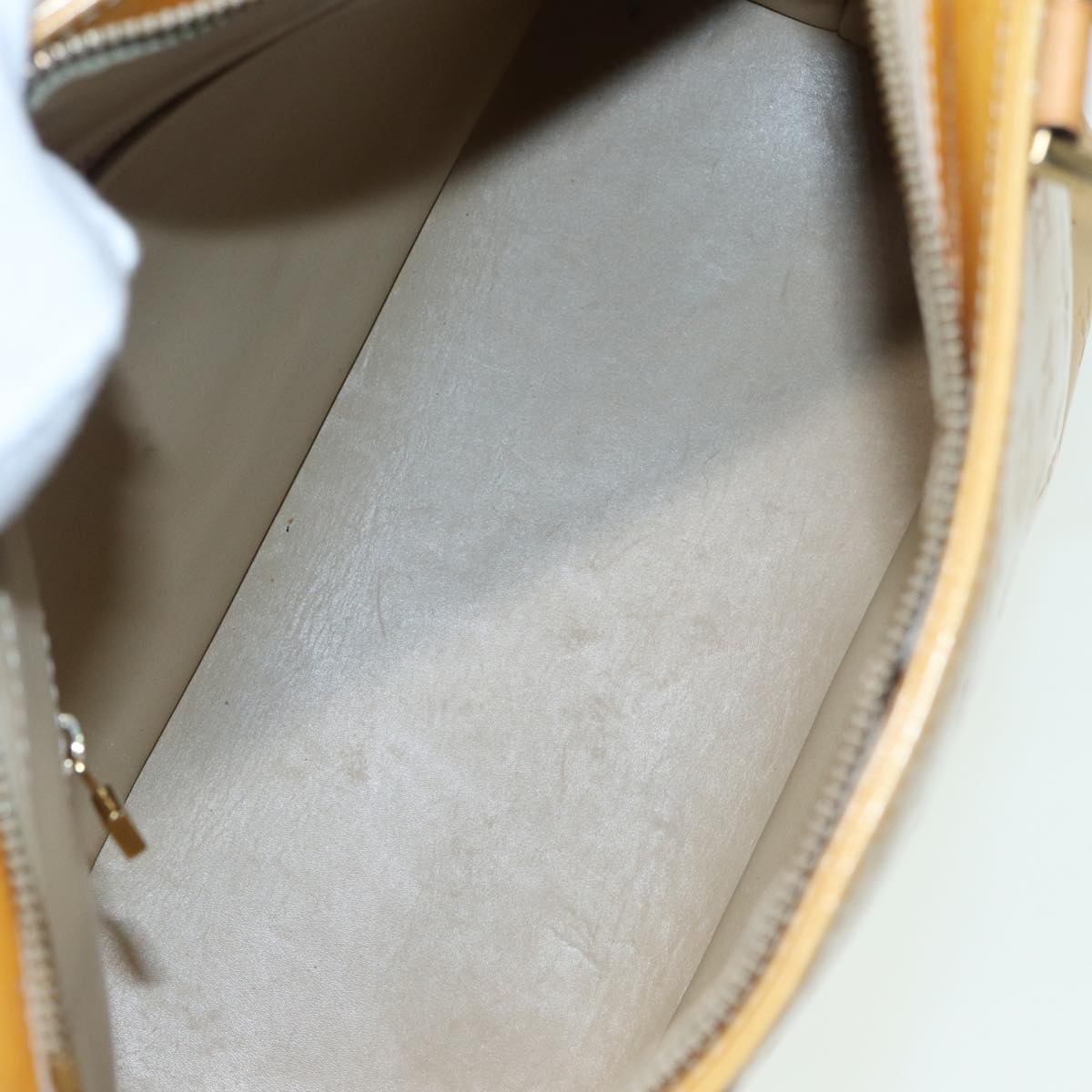 LOUIS VUITTON Monogram Vernis Houston Hand Bag Noisette M91340 LV 82768