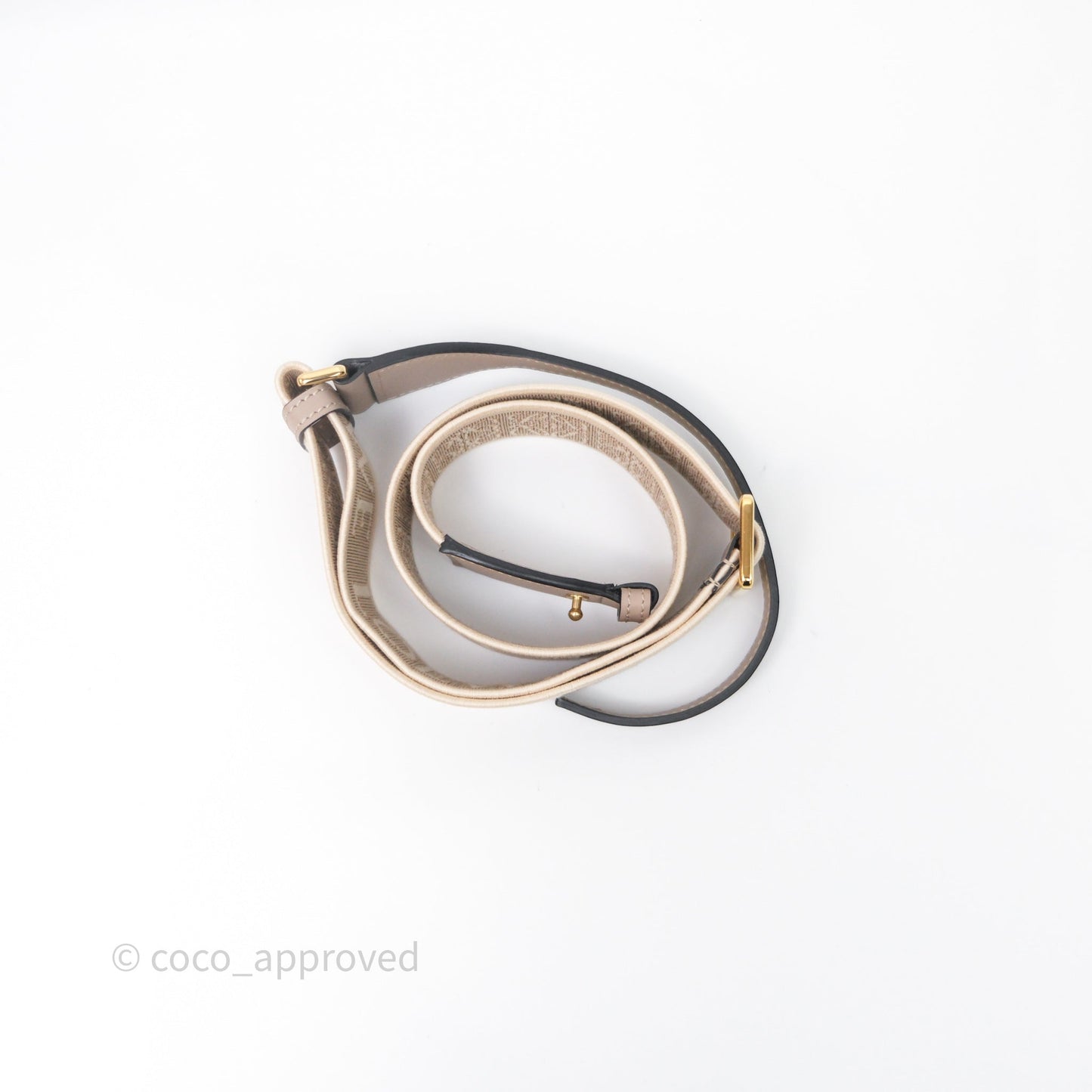 Loewe Mini Gate Dual Bag Beige Sand Soft Calfskin Jacquard Strap