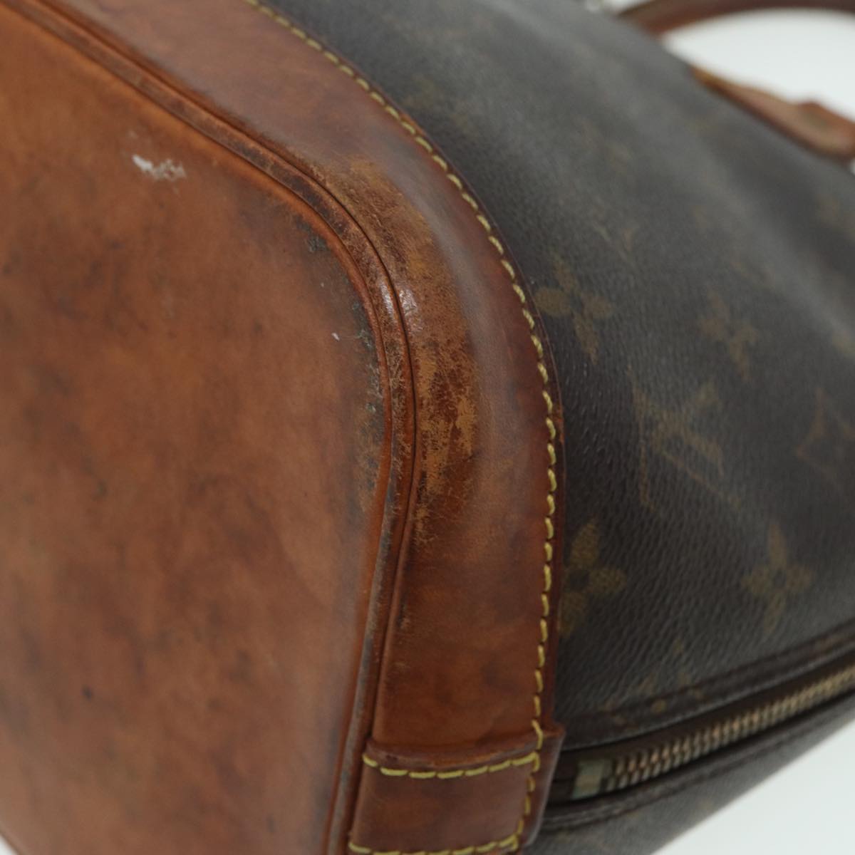 LOUIS VUITTON Monogram Alma Hand Bag M51130 LV 82776