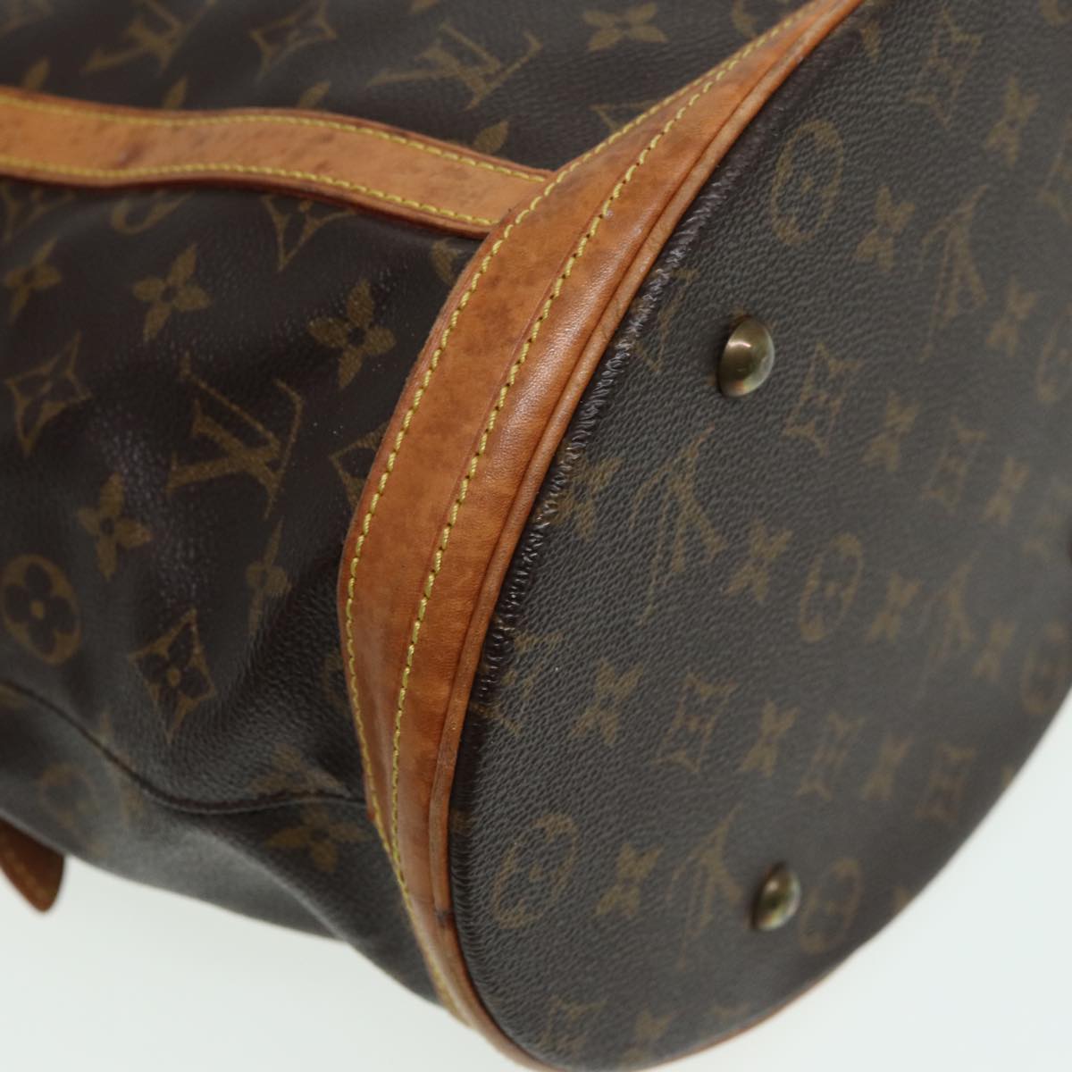 LOUIS VUITTON Monogram Bucket GM Shoulder Bag M42236 LV 82790