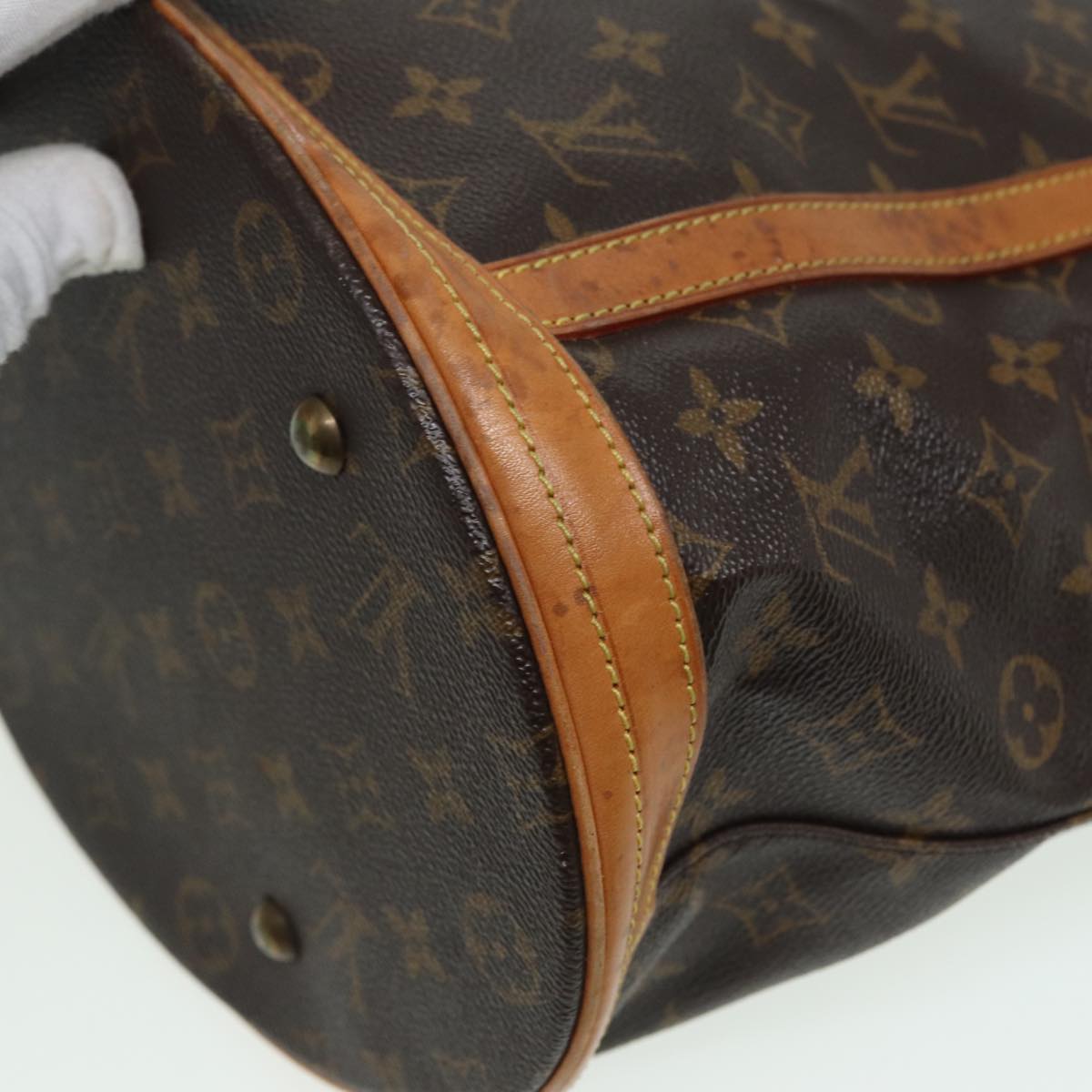 LOUIS VUITTON Monogram Bucket GM Shoulder Bag M42236 LV 82790