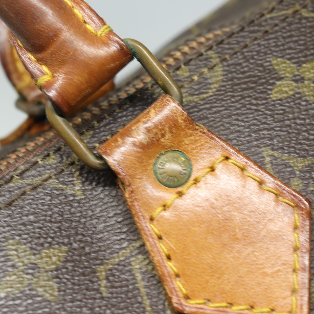 LOUIS VUITTON Monogram Speedy 35 Hand Bag M41524 LV 82799