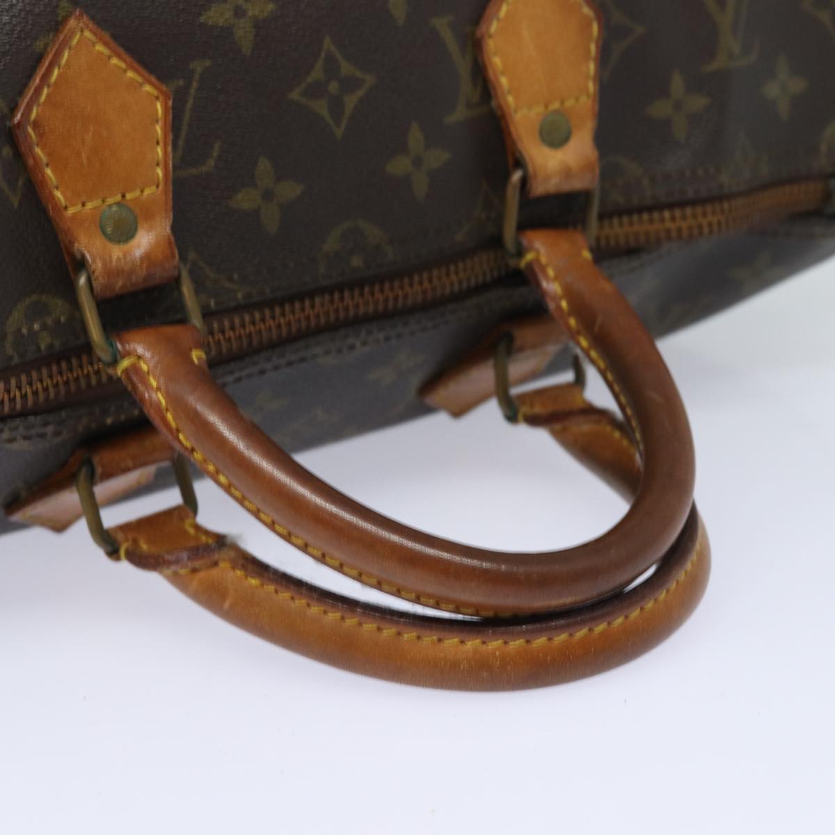 LOUIS VUITTON Monogram Speedy 35 Hand Bag M41524 LV 82799