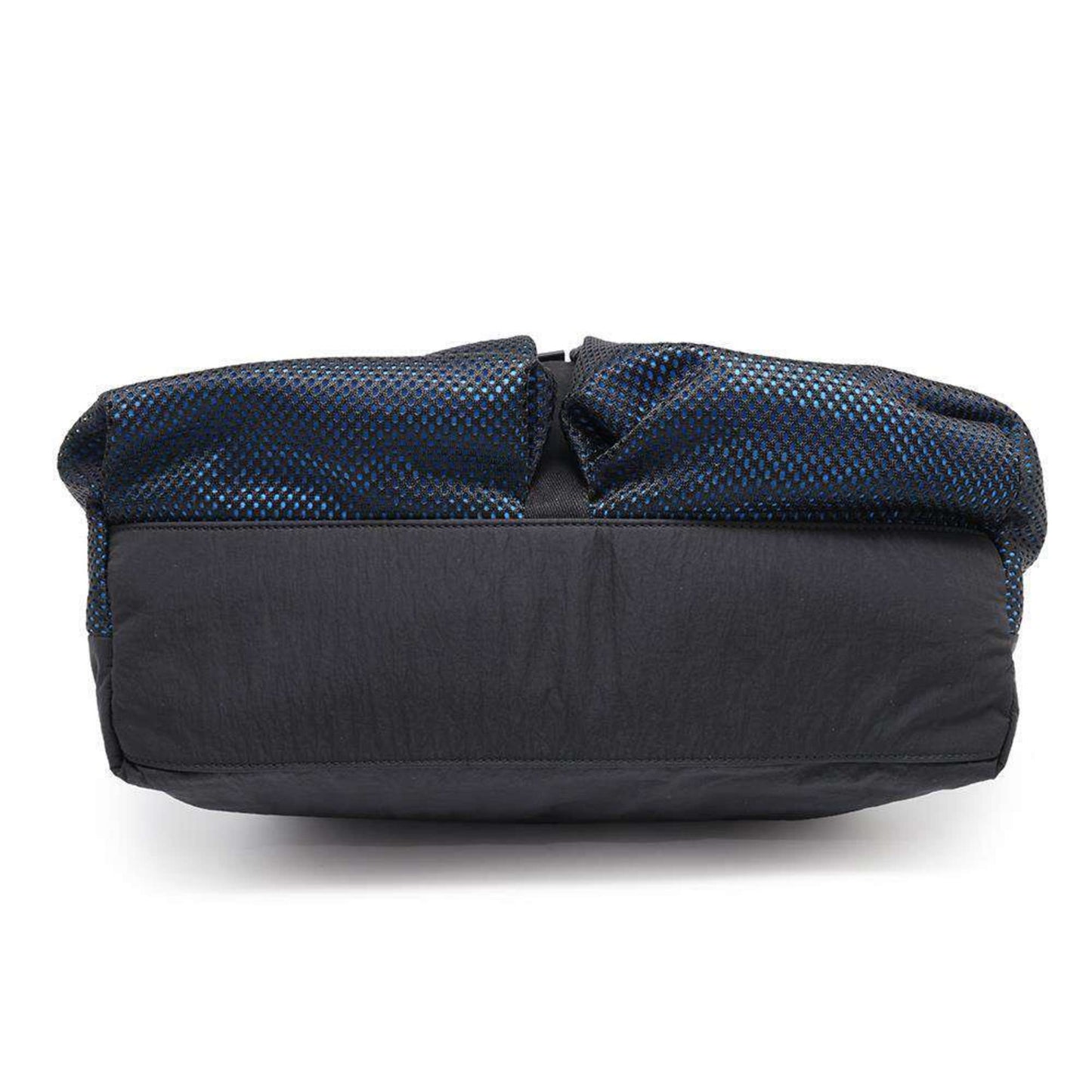 Luxury Bottega Veneta blue Nylon Shoulder Bag Tote Bag ()