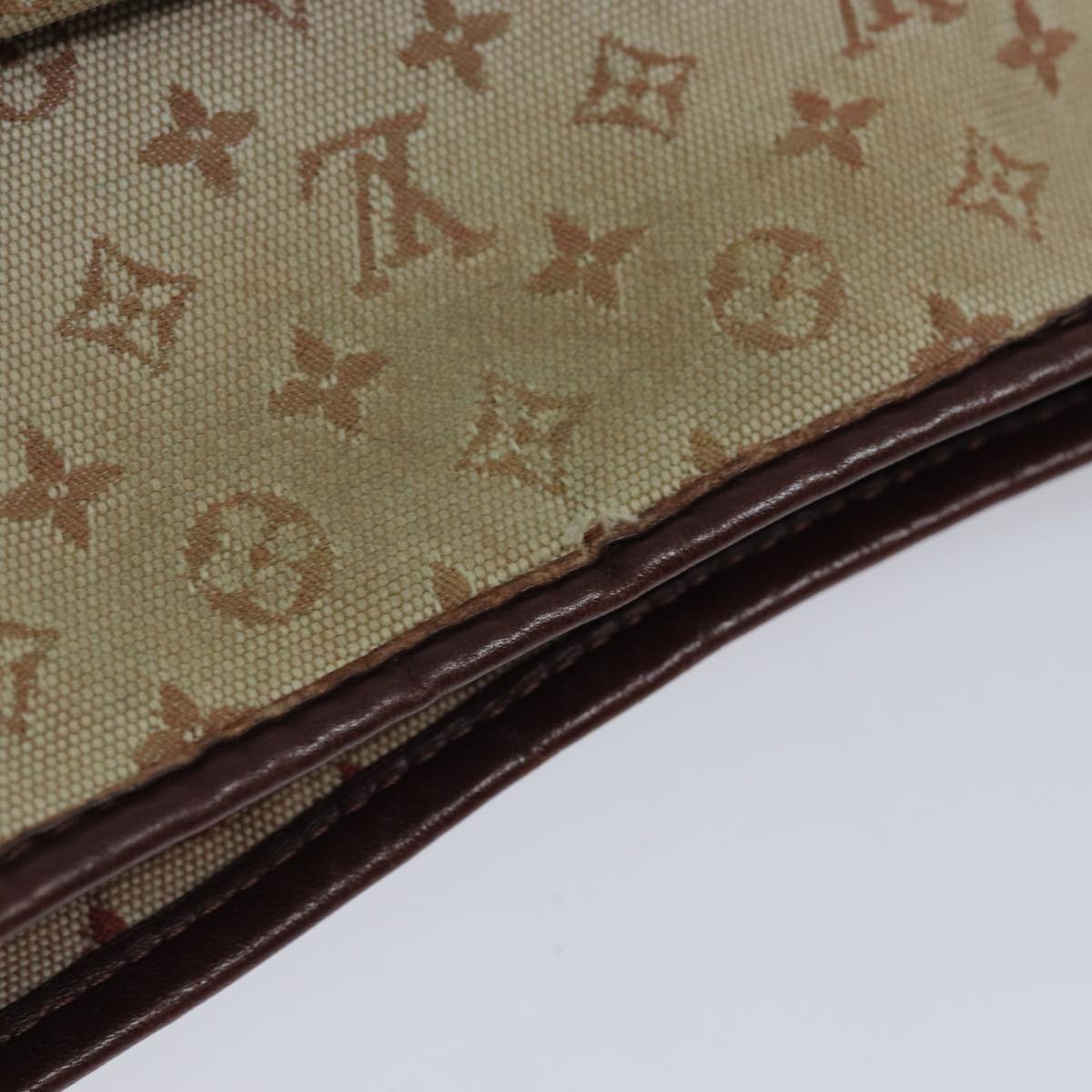 LOUIS VUITTON Monogram Mini Besace Mary Kate Bag Red M92321 LV 82835