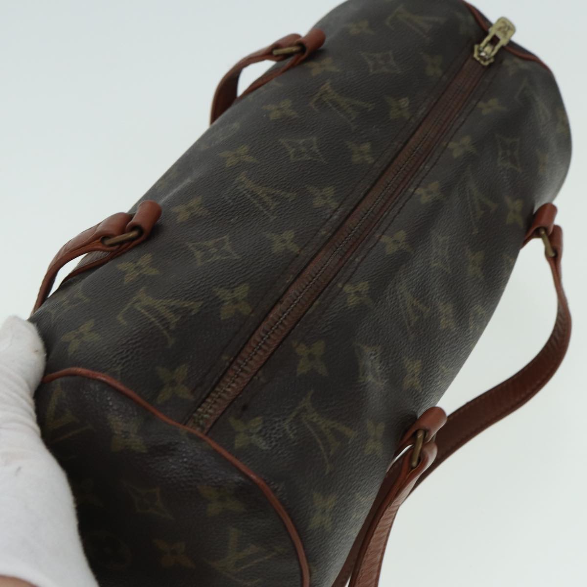 LOUIS VUITTON Monogram Papillon 30 Hand Bag M51385 LV 82848