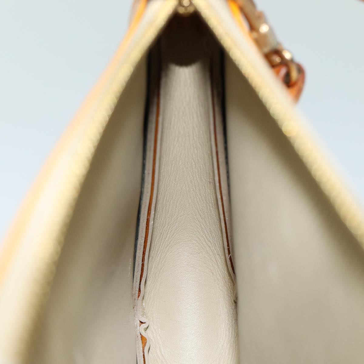 LOUIS VUITTON Monogram Vernis Lexington Accessory Pouch Beige M91010 82854