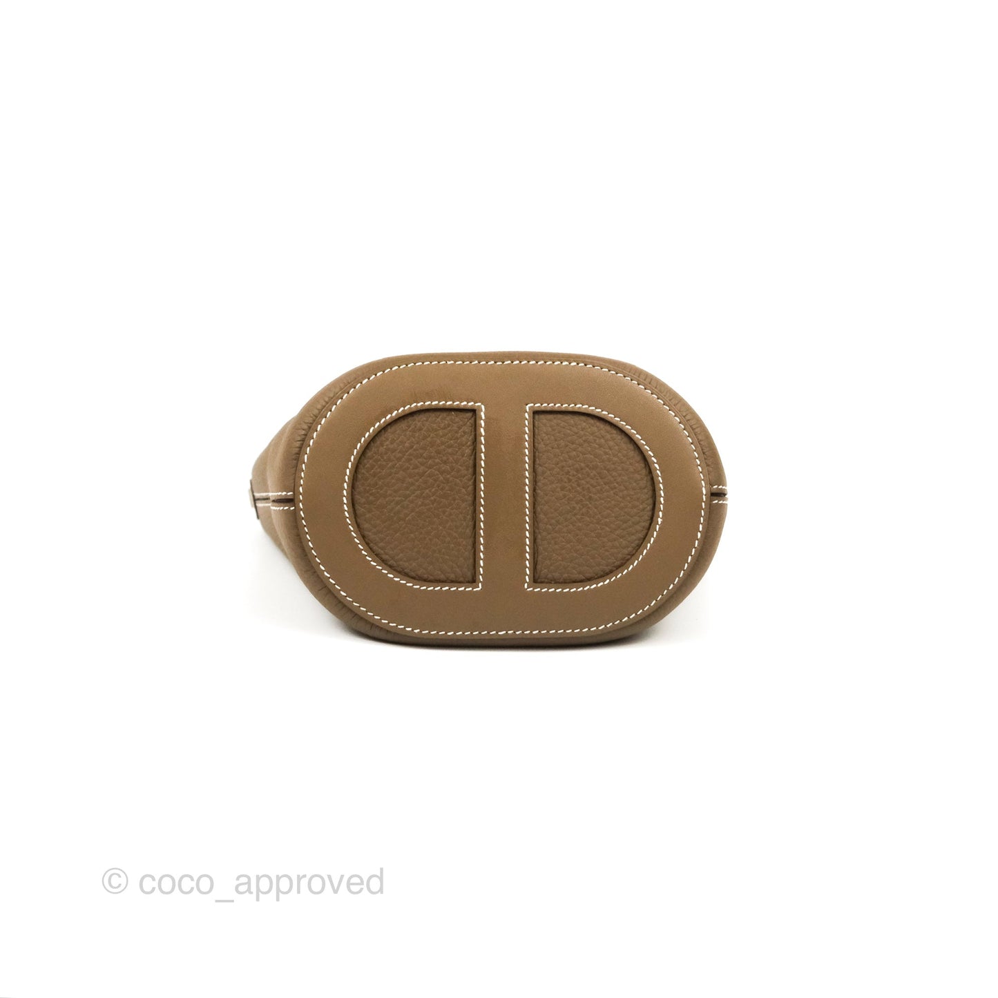 Hermes In-The-Loop 18 Etoupe Clemence Gold Hardware