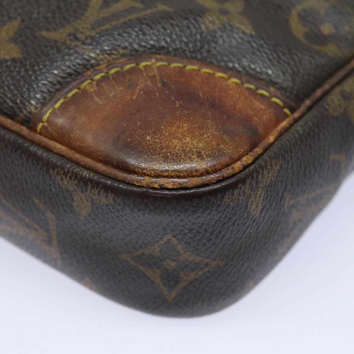 LOUIS VUITTON Monogram Marly Dragonne GM Clutch Bag M51825 LV 82905