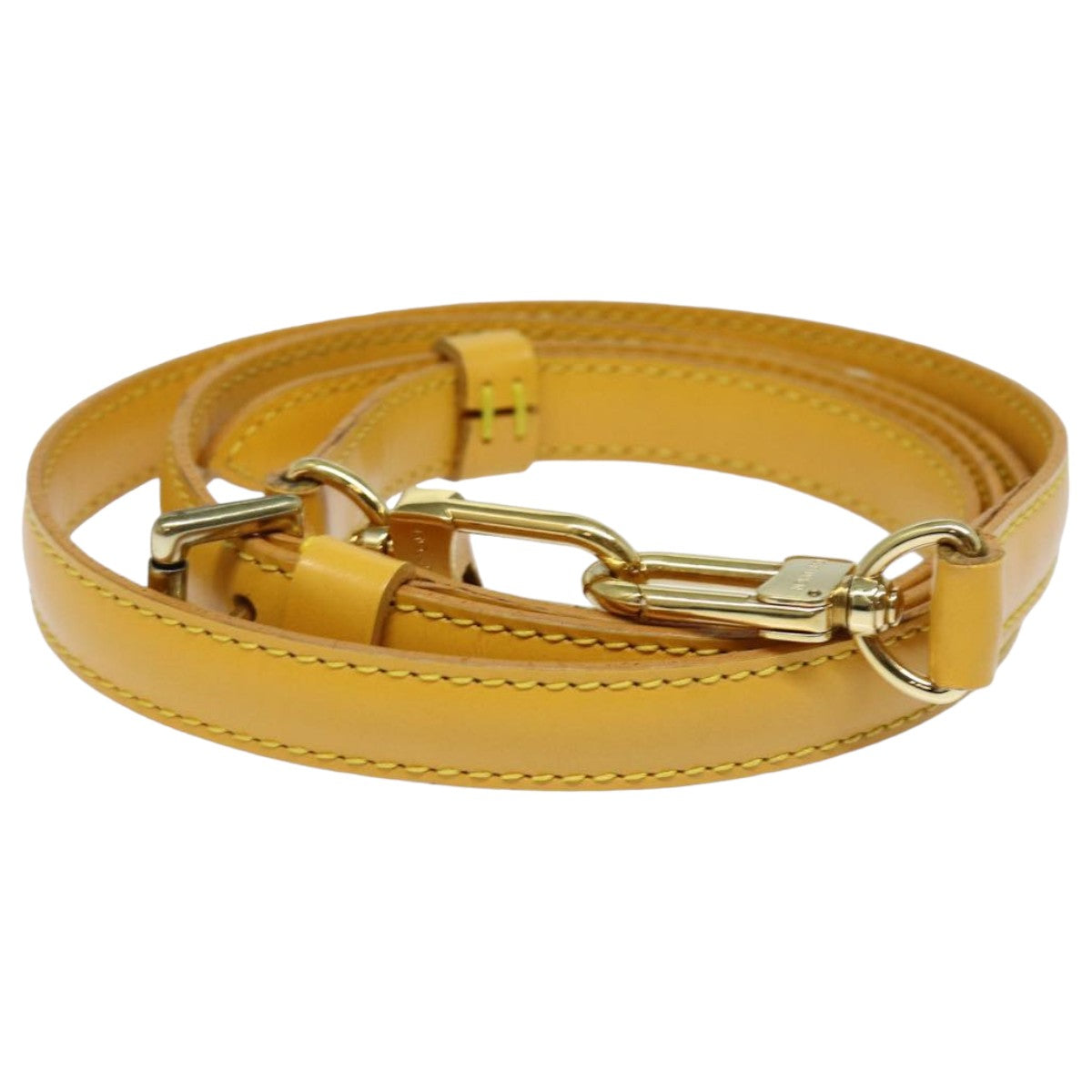 LOUIS VUITTON Epi Adjustable Shoulder Strap 37.4""-44.5"" Yellow LV 82911