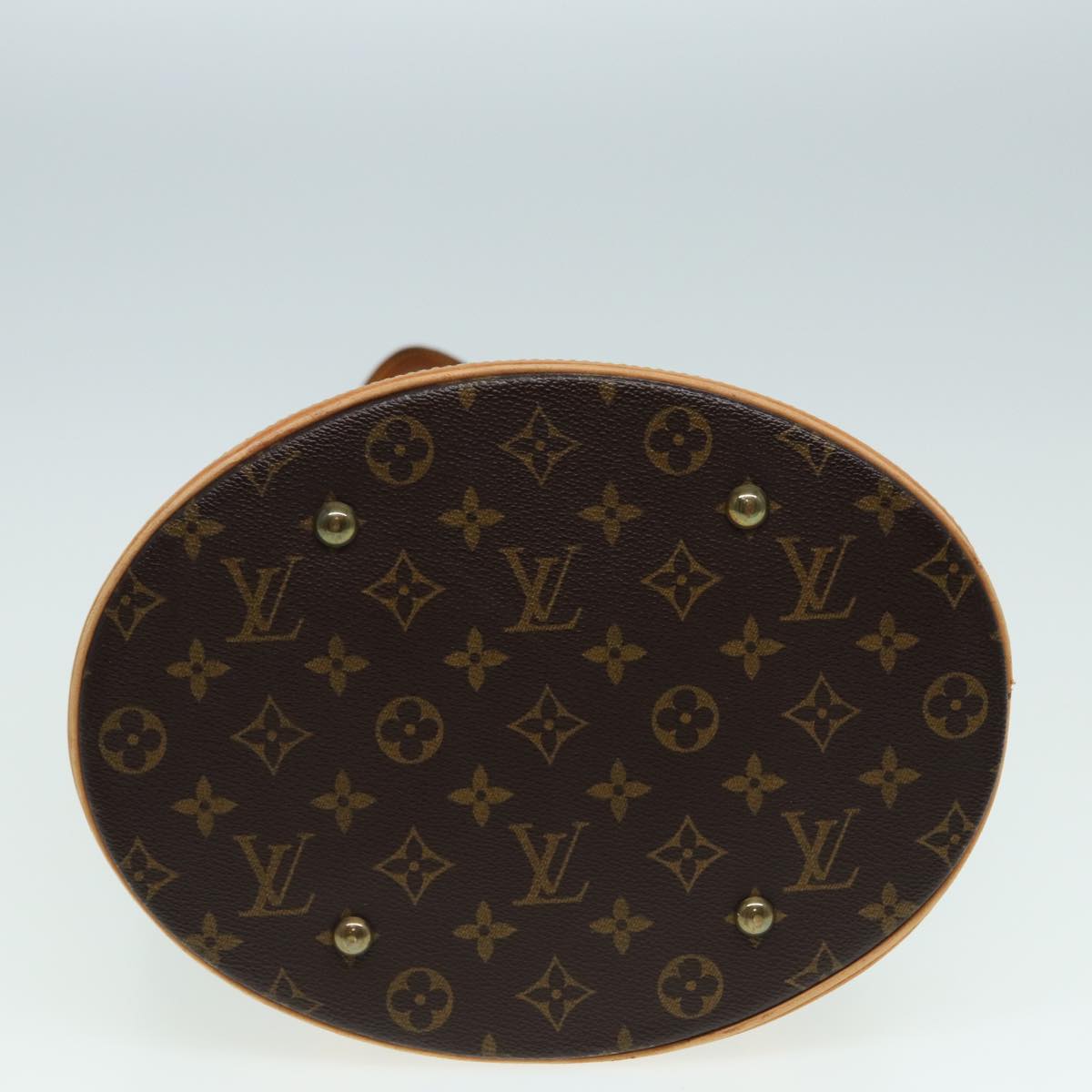 LOUIS VUITTON Monogram Bucket GM Shoulder Bag M42236 LV 82967