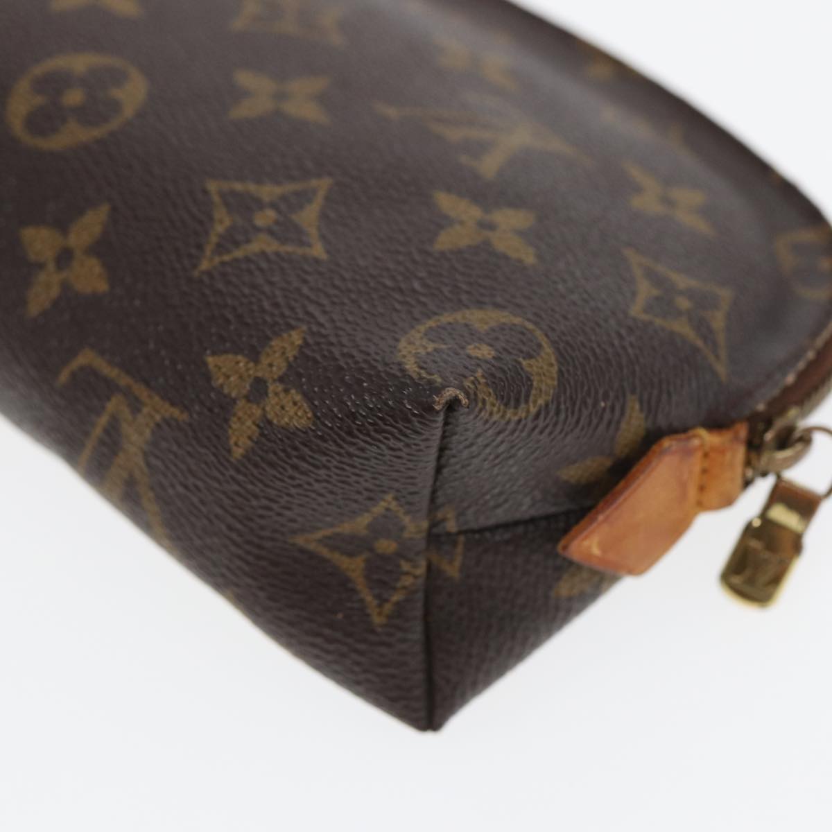 LOUIS VUITTON Monogram Pochette Cosmetic PM Cosmetic Pouch M47515 LV 82979