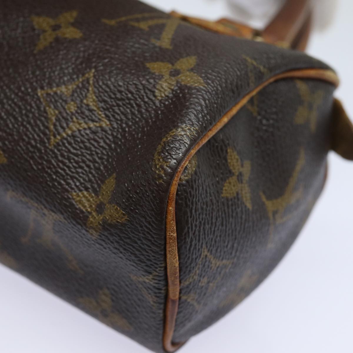 LOUIS VUITTON Monogram Mini Speedy Hand Bag M41534 LV 82983