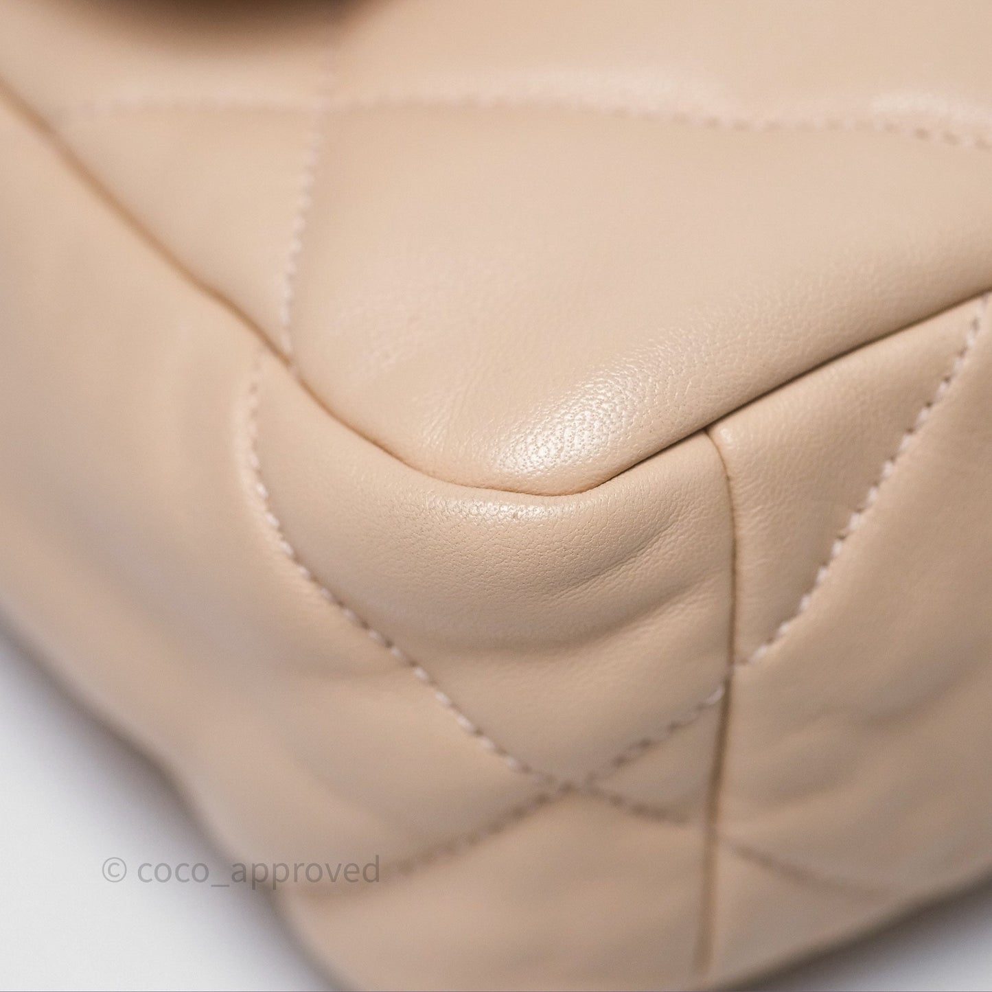 Chanel 19 Small Beige Mixed Hardware