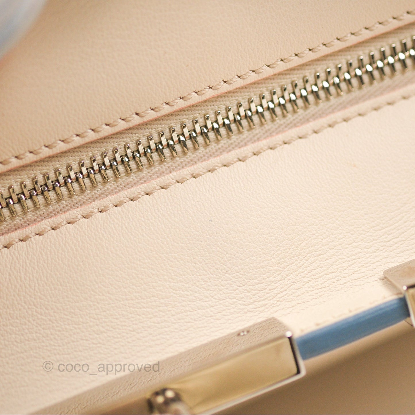 Fendi Petite 3Jours Bag Light Grey Calfskin