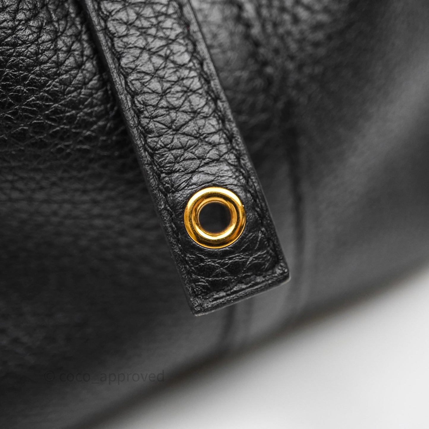 Hermès Picotin 22 Black Noir 89 Clemence Gold Hardware