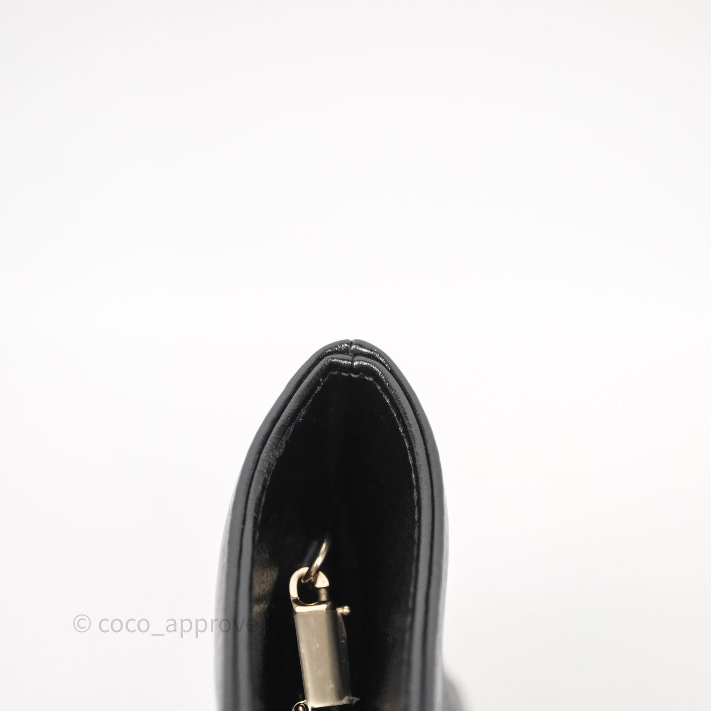 Chanel 31 Mini Black Shiny Calfskin Gold Hardware