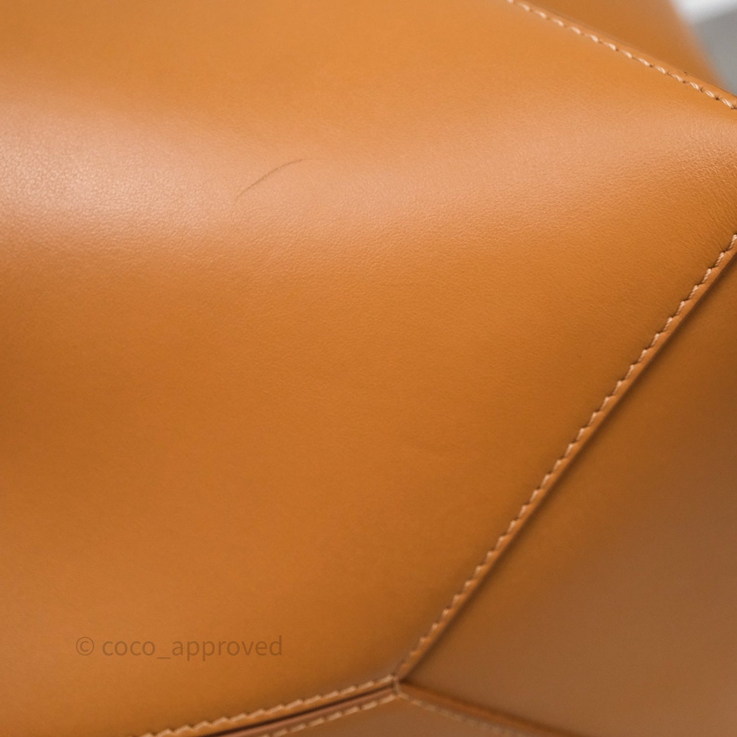 Loewe Puzzle Fold XL Warm Desert Leather Tote Bag
