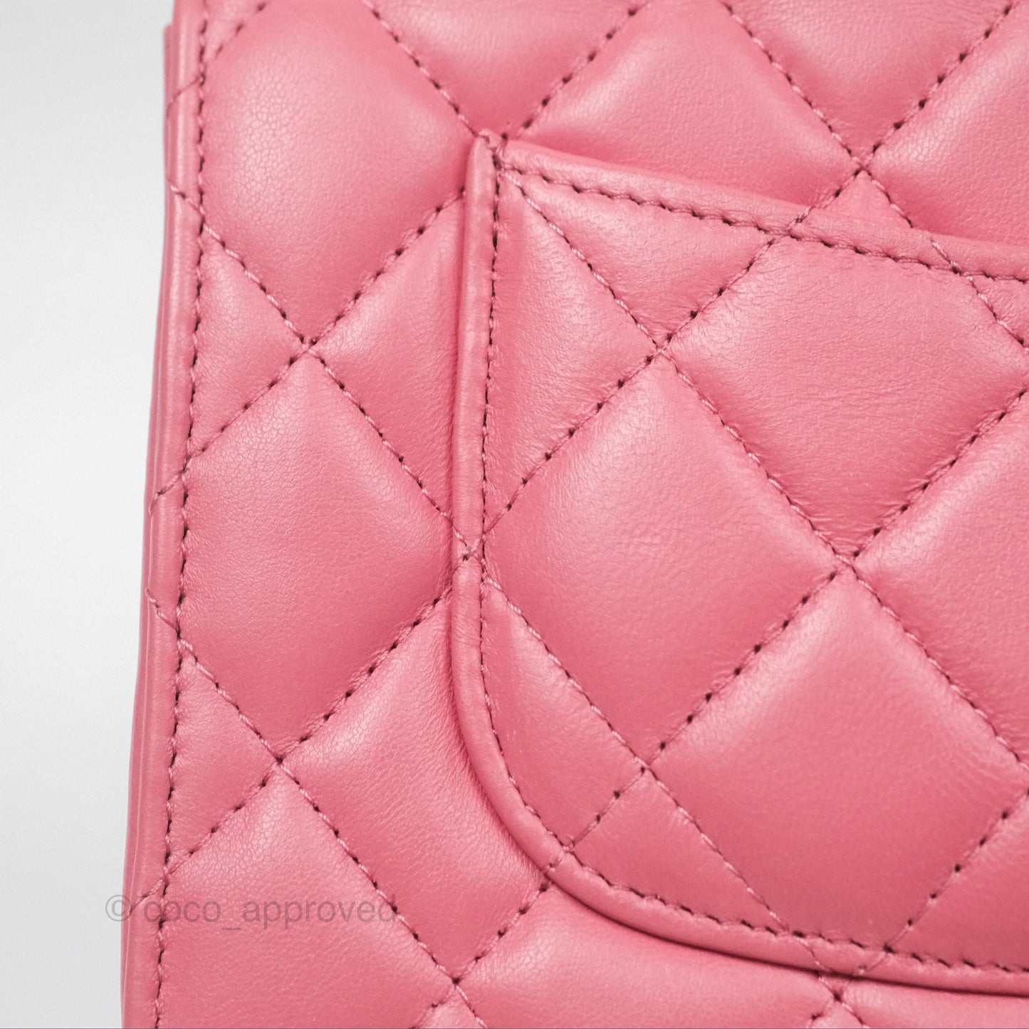 Chanel All Slide Wallet on Chain WOC Adjustable Chain Quilted Pink Lambskin