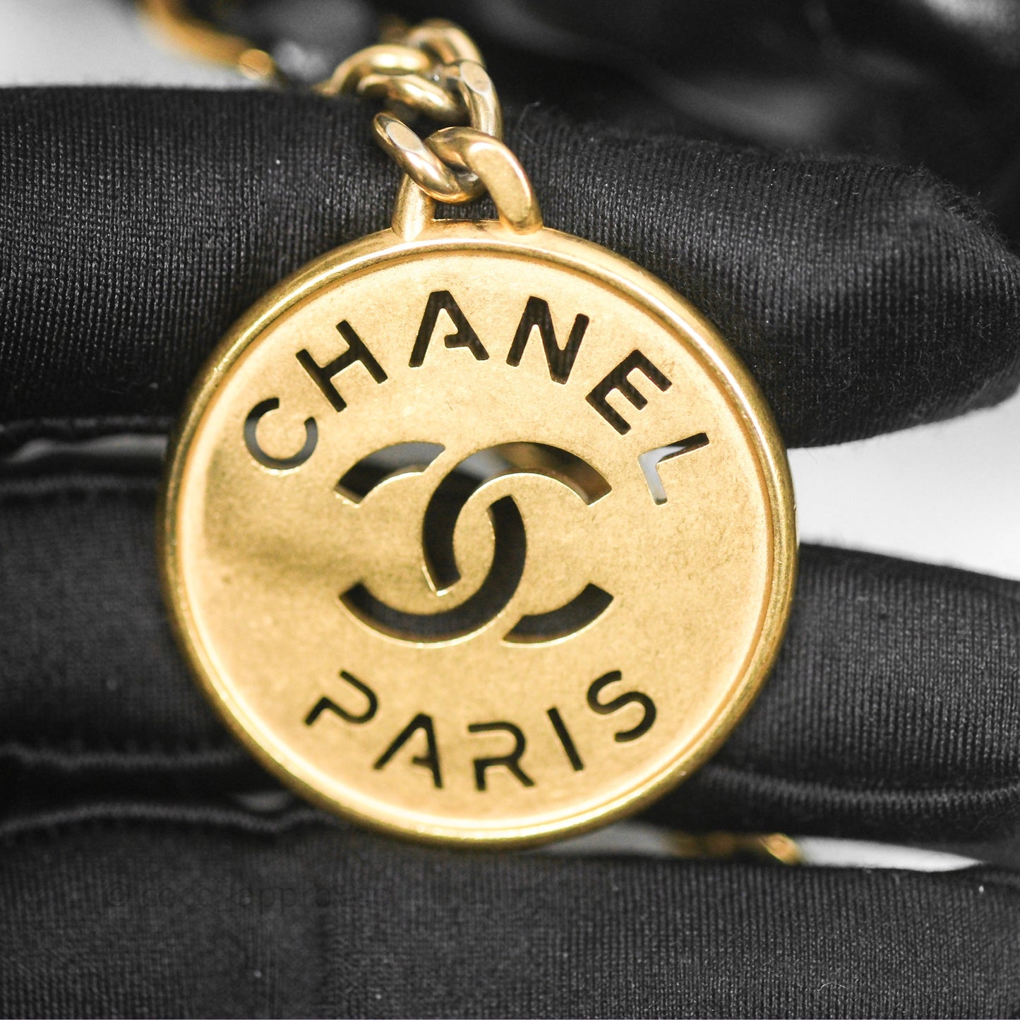 Chanel 22 Bag Small Black Shiny Calfskin Aged Gold Hardware