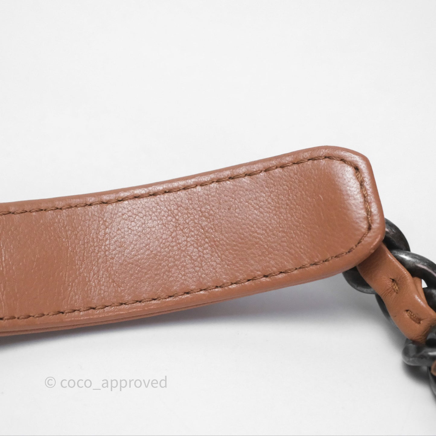 Chanel 19 Small Caramel Mixed Hardware