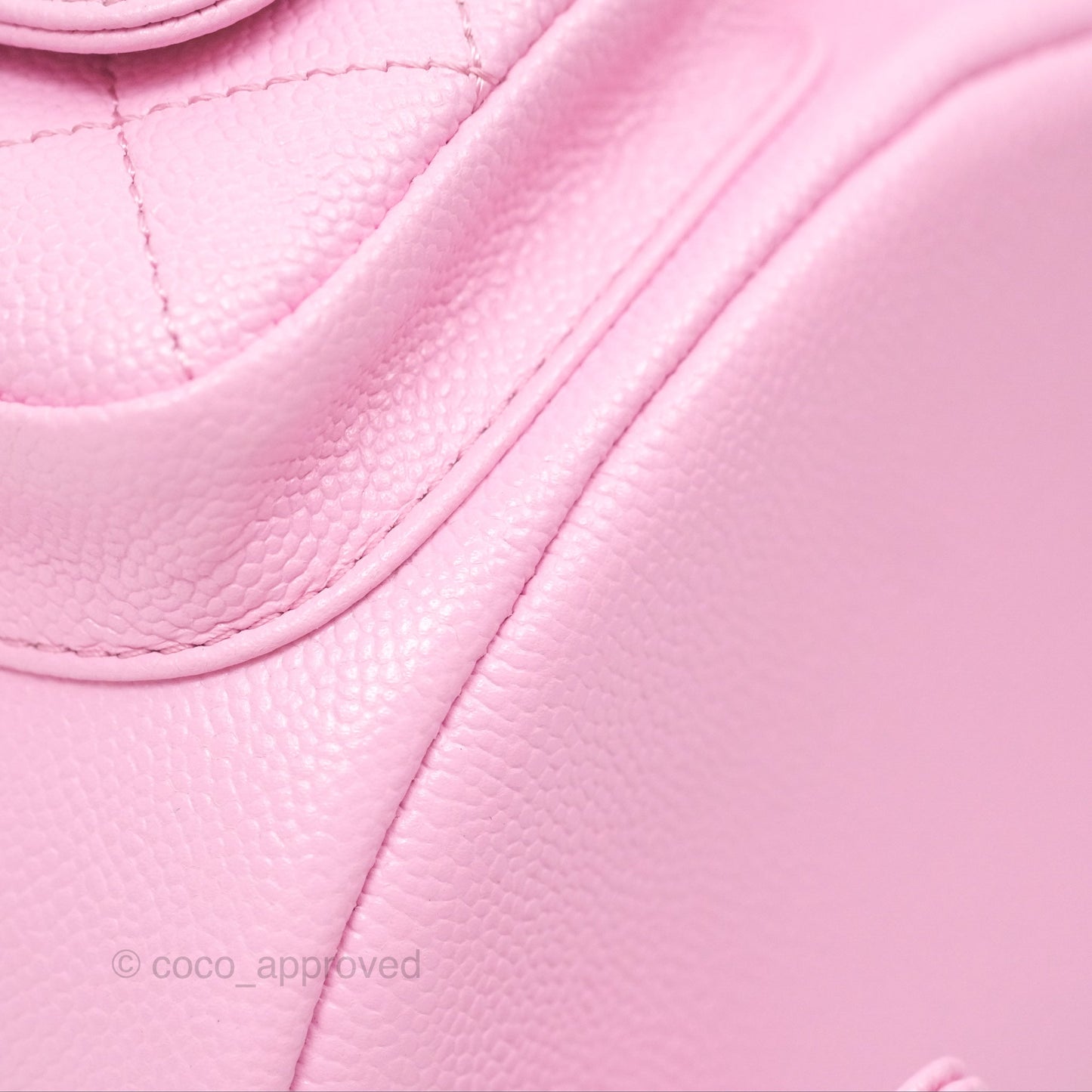 Chanel Mini Duma Backpack Pink Caviar Gold Hardware 23P