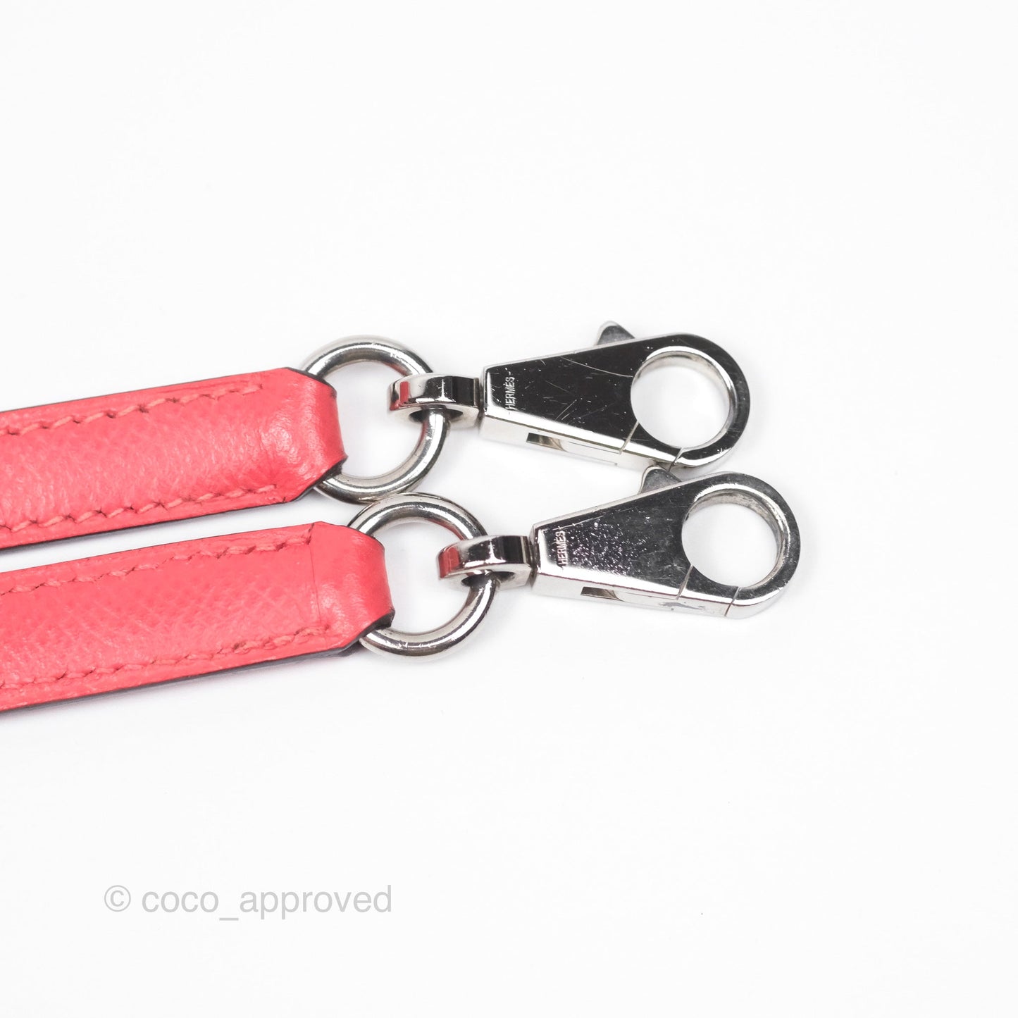 Hermès Bolide 27 Rose Jaipur T5 Epsom Palladium Hardware
