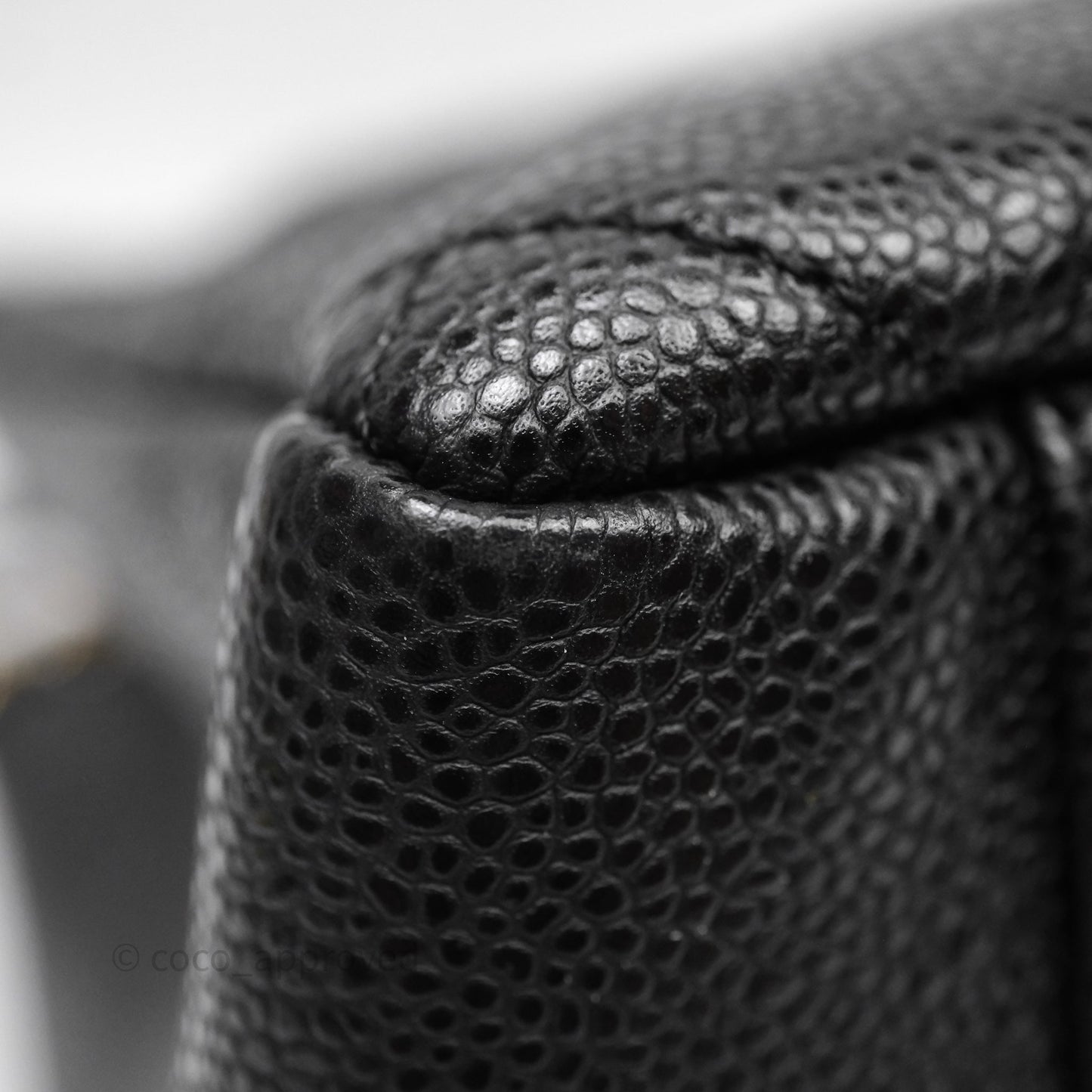 Chanel GST Black Caviar Gold Hardware