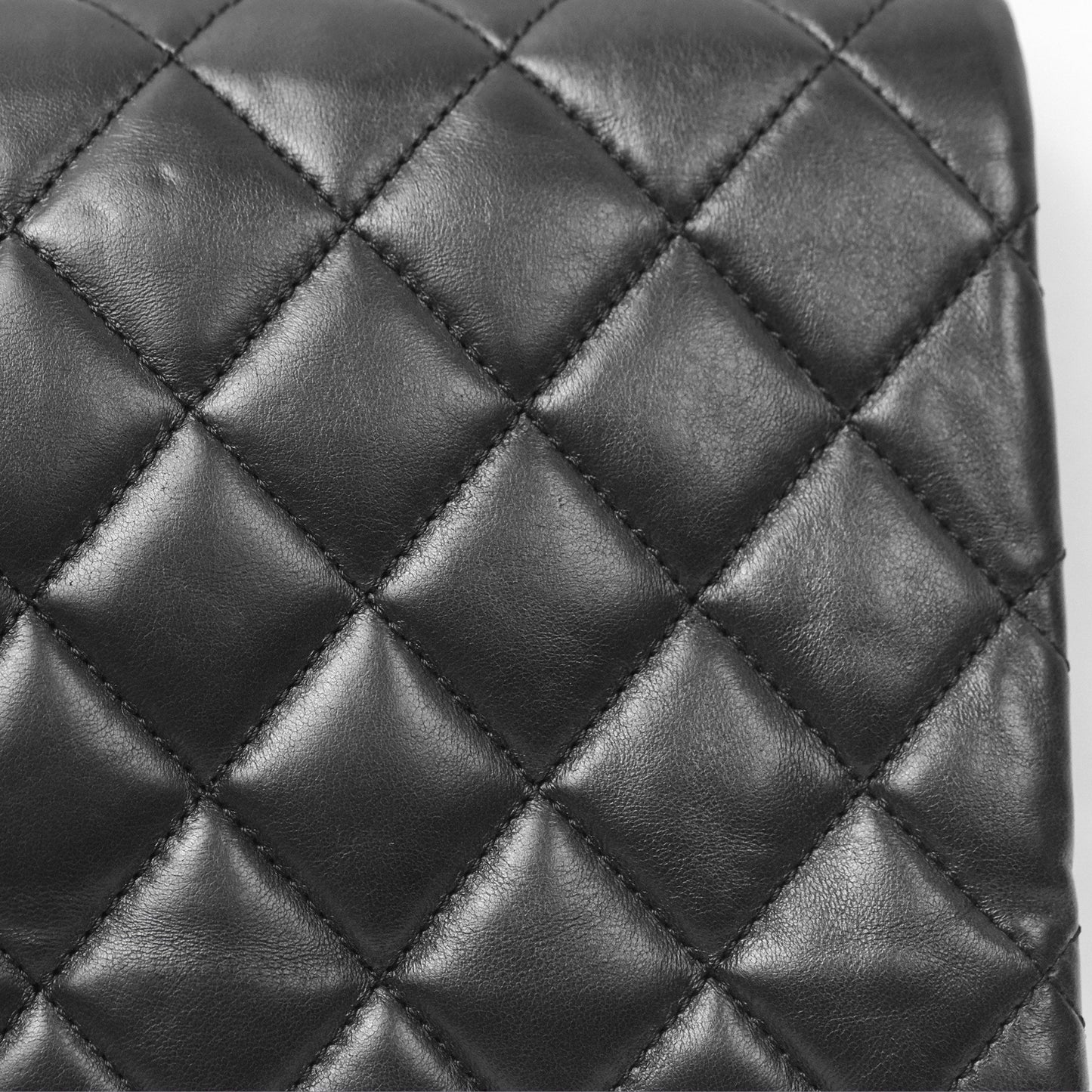 Chanel Flap Bag with Adjustable Strap Black Lambskin Aged Gold Hardware 22K