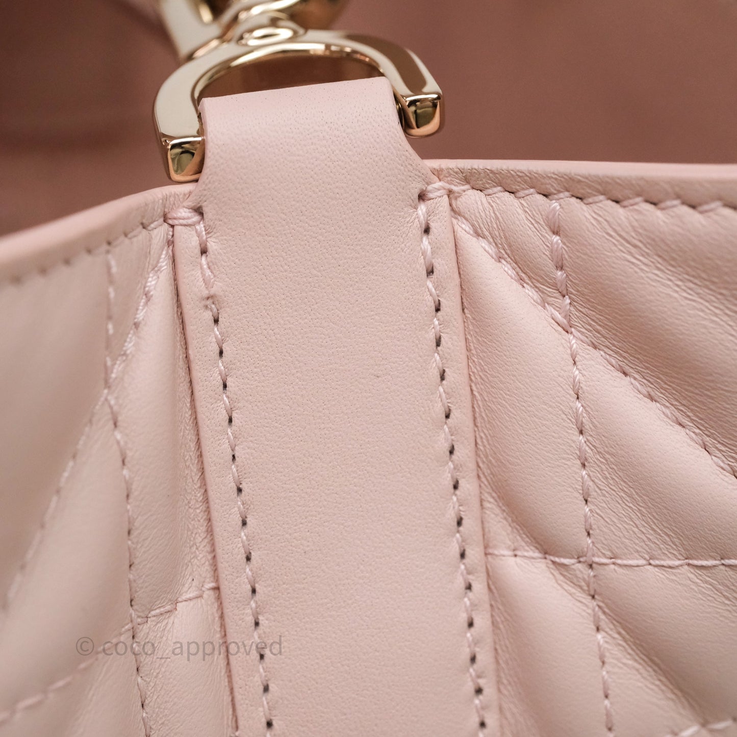 Christian Dior Toujours Vertical Nano Tote Bag Pink