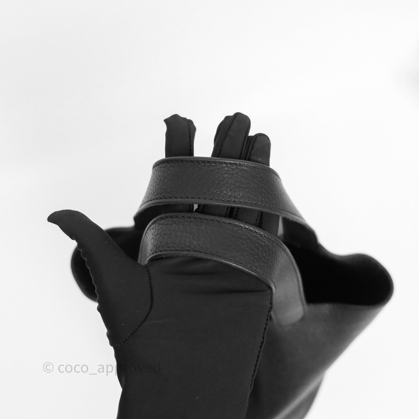 Hermès Picotin 22 Black Noir 89 Clemence Palladium Hardware